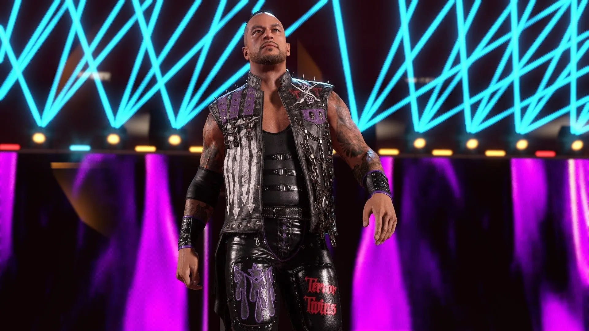Ảnh chụp màn hình lối chơi thực tế trong WWE 2K25