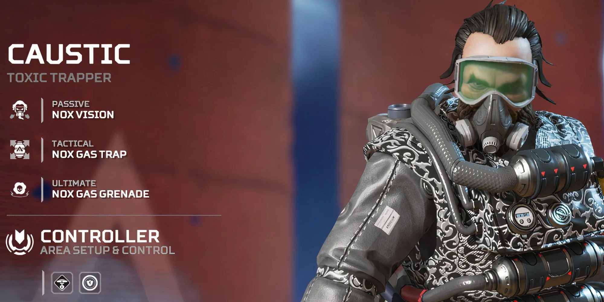 Apex Legends Caustic kích hoạt bẫy khí độc Nox