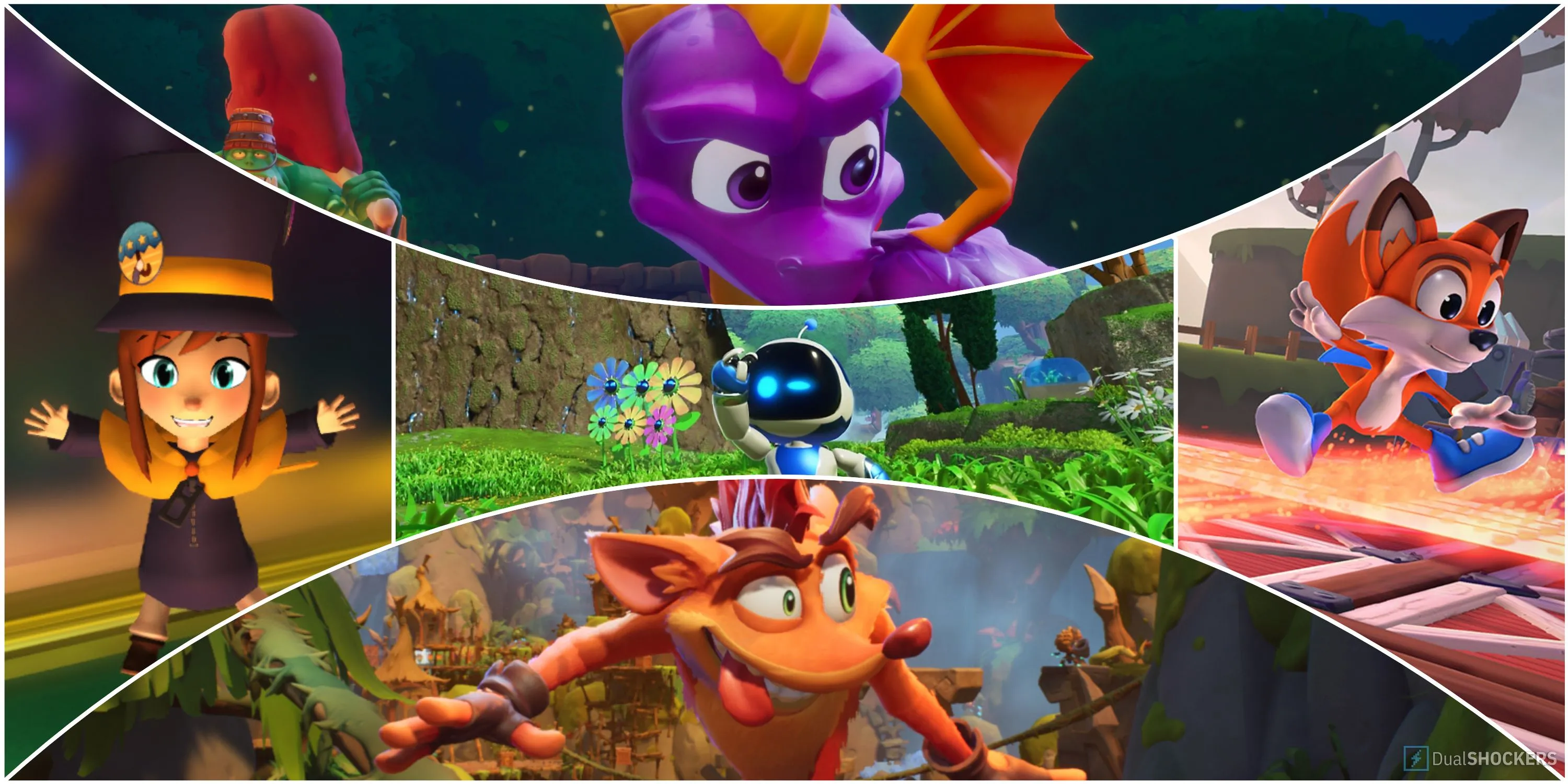 Astro Bot giữa các tựa game platformer nổi tiếng