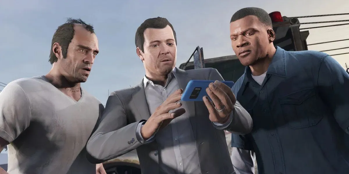 Bộ ba nhân vật chính của GTA 5 - Michael, Franklin và Trevor - biểu tượng của game và các hoạt động đa dạng