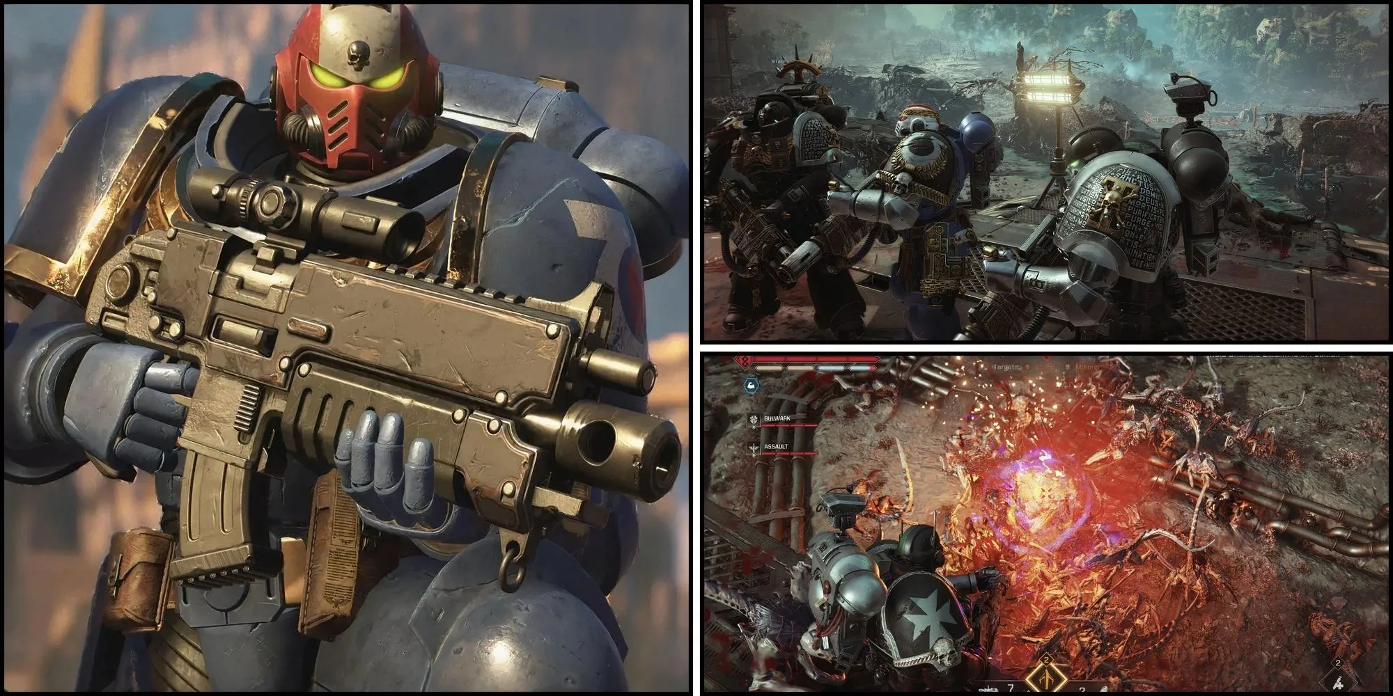 Các loại vũ khí uy lực của Space Marines trong game