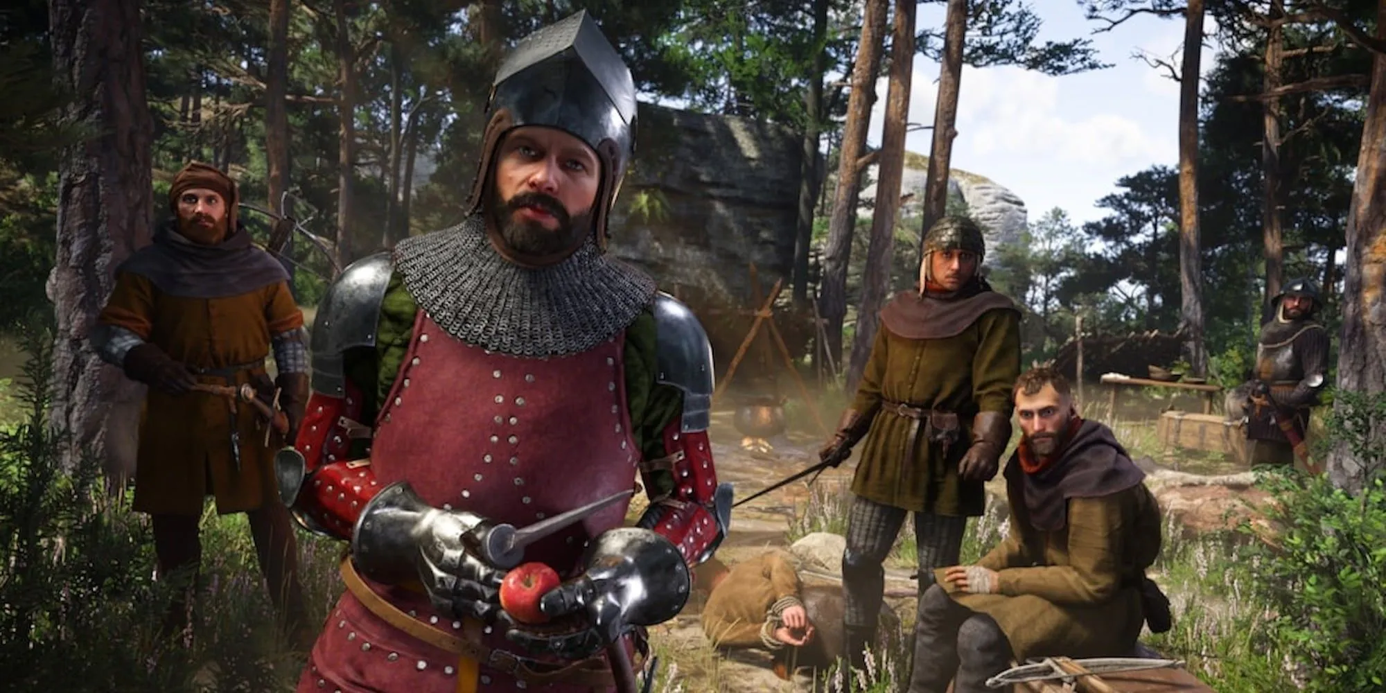 Các nhân vật trong Kingdom Come Deliverance 2, thể hiện thế giới Trung Cổ chân thực của game.