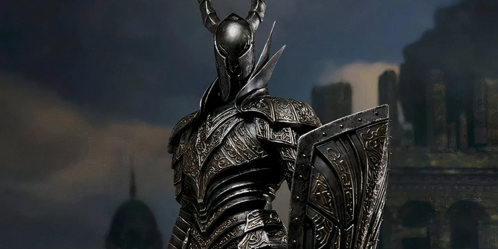 Cận cảnh vũ khí Black Knight Halberd trong Dark Souls 1