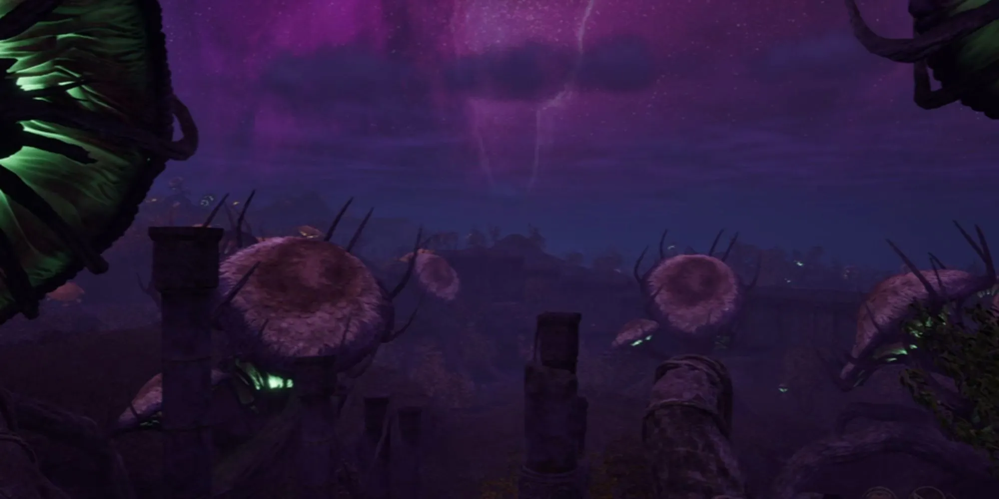 Cảnh quan tuyệt đẹp và kỳ dị bên trong Shivering Isles, vương quốc của Hoàng tử Daedra Sheogorath trong Oblivion Remastered