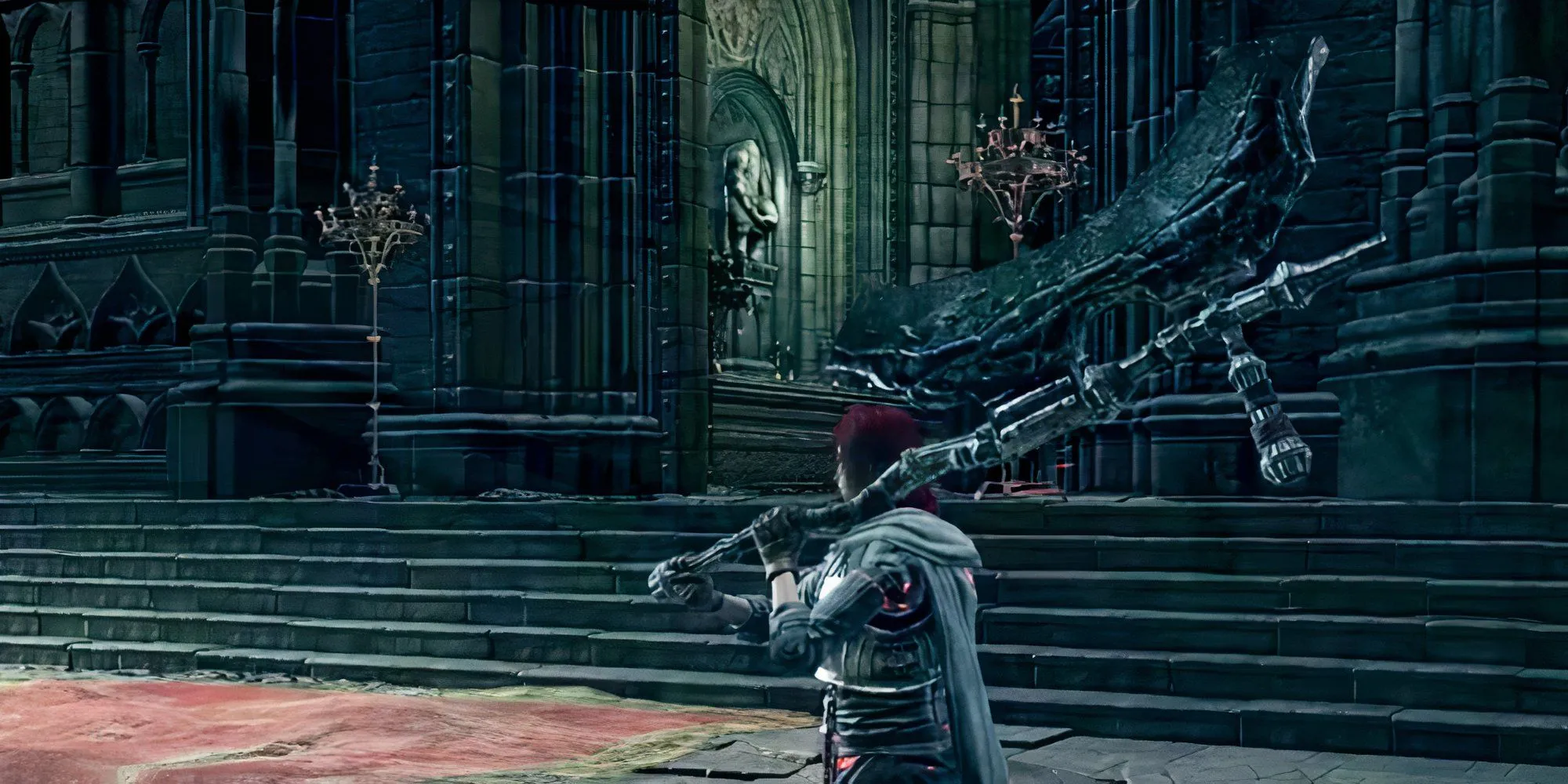 Chiếc rìu lớn Dragonslayer Greataxe trong Dark Souls 3