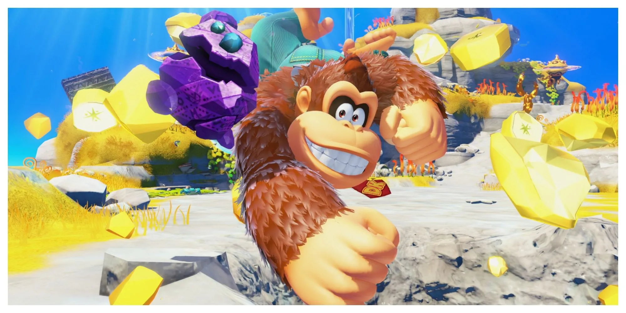 Gameplay Donkey Kong Bananza trên Nintendo Switch 2 với đồ họa mới