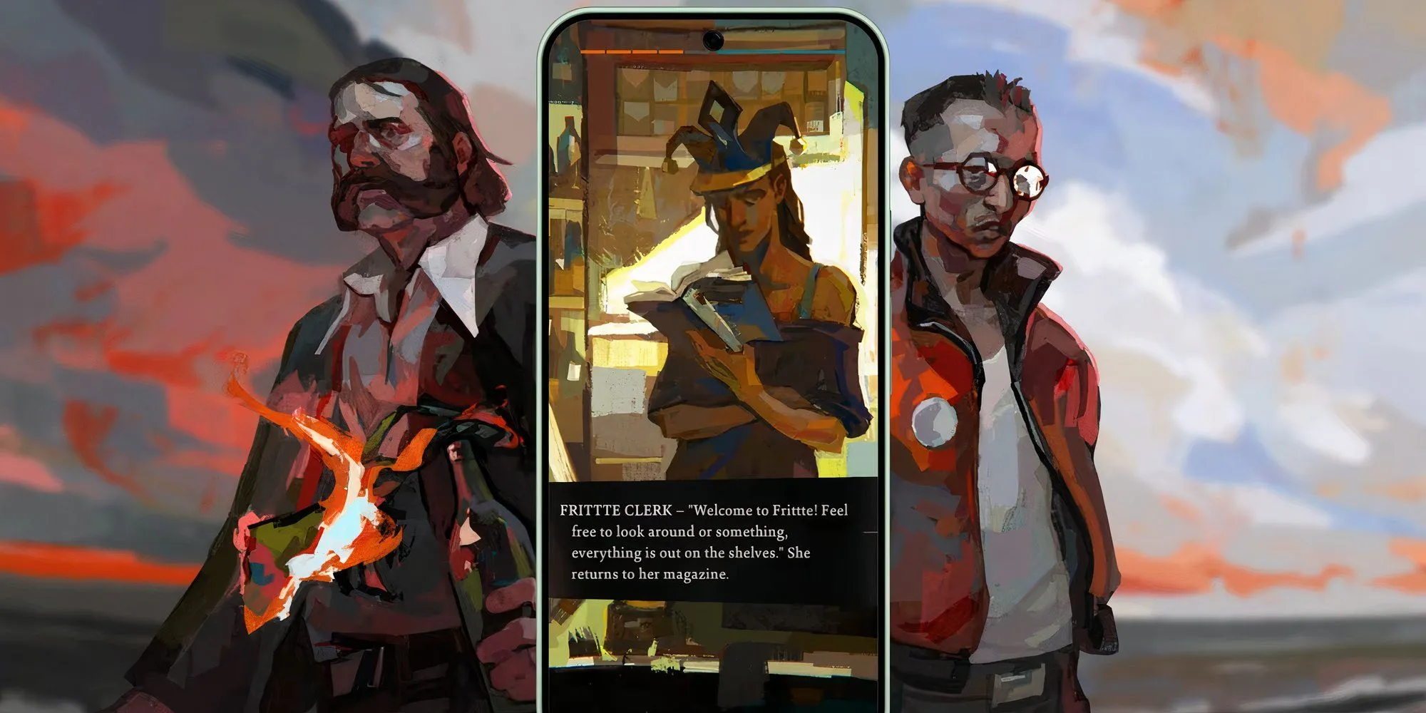 Gameplay hội thoại trong phiên bản Disco Elysium Mobile