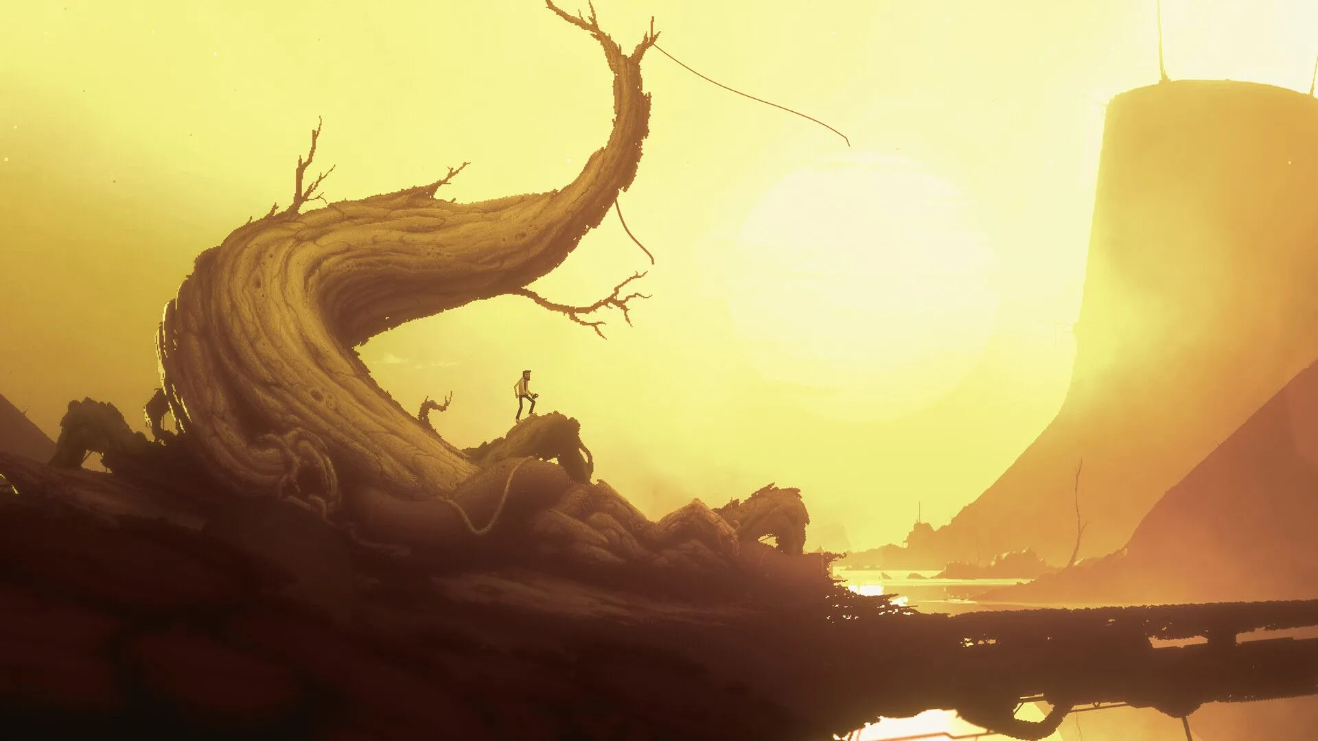 Giải đố vượt chướng ngại vật trong game platformer thử thách Bionic Bay