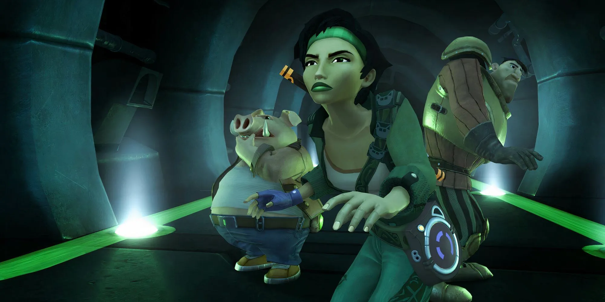 Hình ảnh biểu tượng của game phiêu lưu hành động Beyond Good and Evil