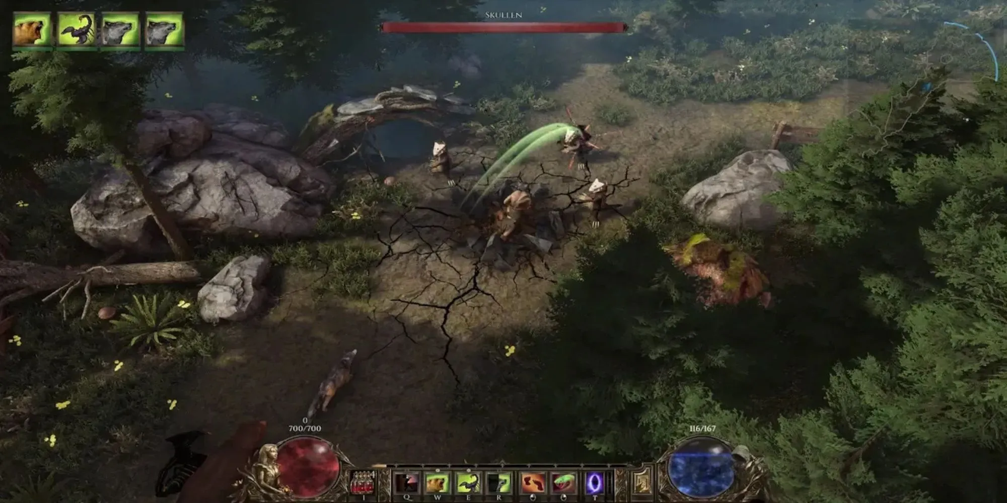 Hình ảnh chiến đấu trong game nhập vai hành động Last Epoch