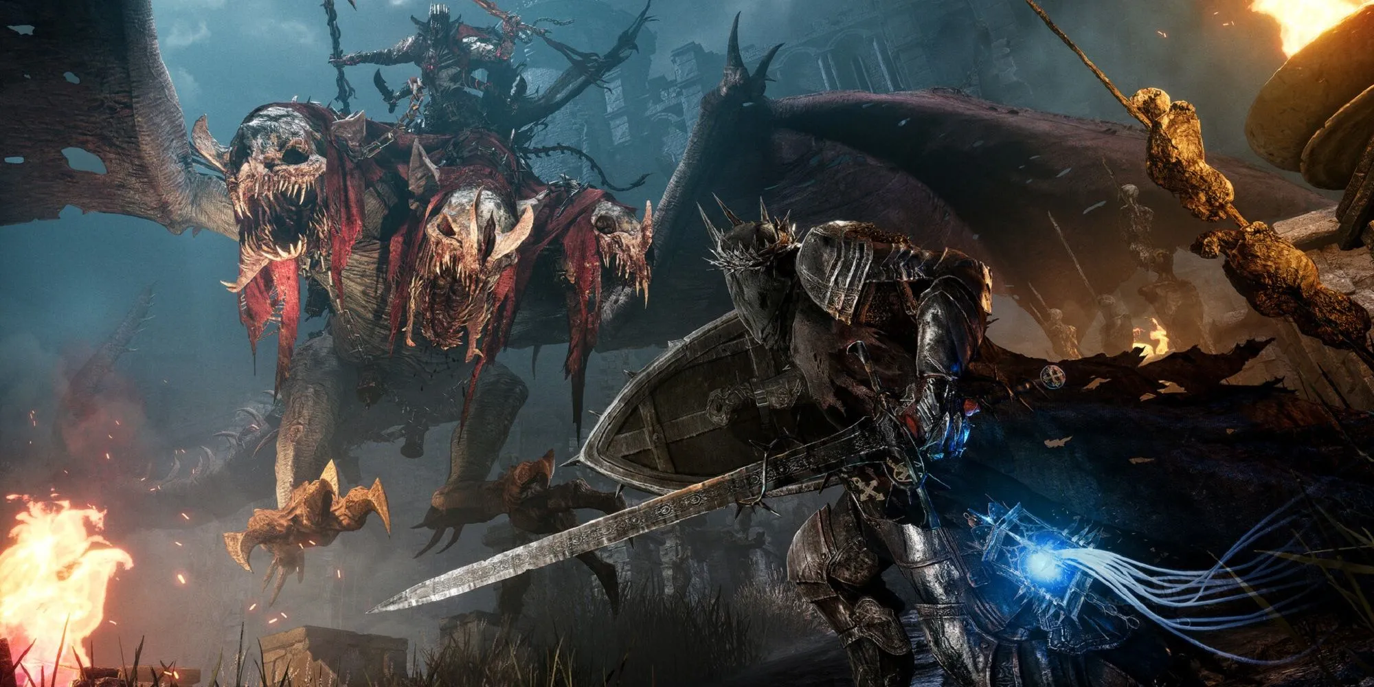 Hình ảnh game Lords of the Fallen, minh họa chủ đề doanh số và chi phí phát triển.