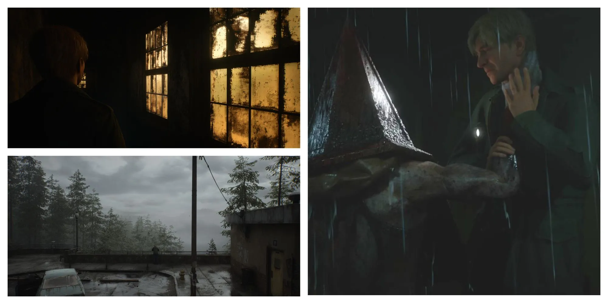 Hình ảnh mang tính biểu tượng liên quan đến Silent Hill, thường được sử dụng trong các cuộc thảo luận về cốt truyện phức tạp và giả thuyết của fan.