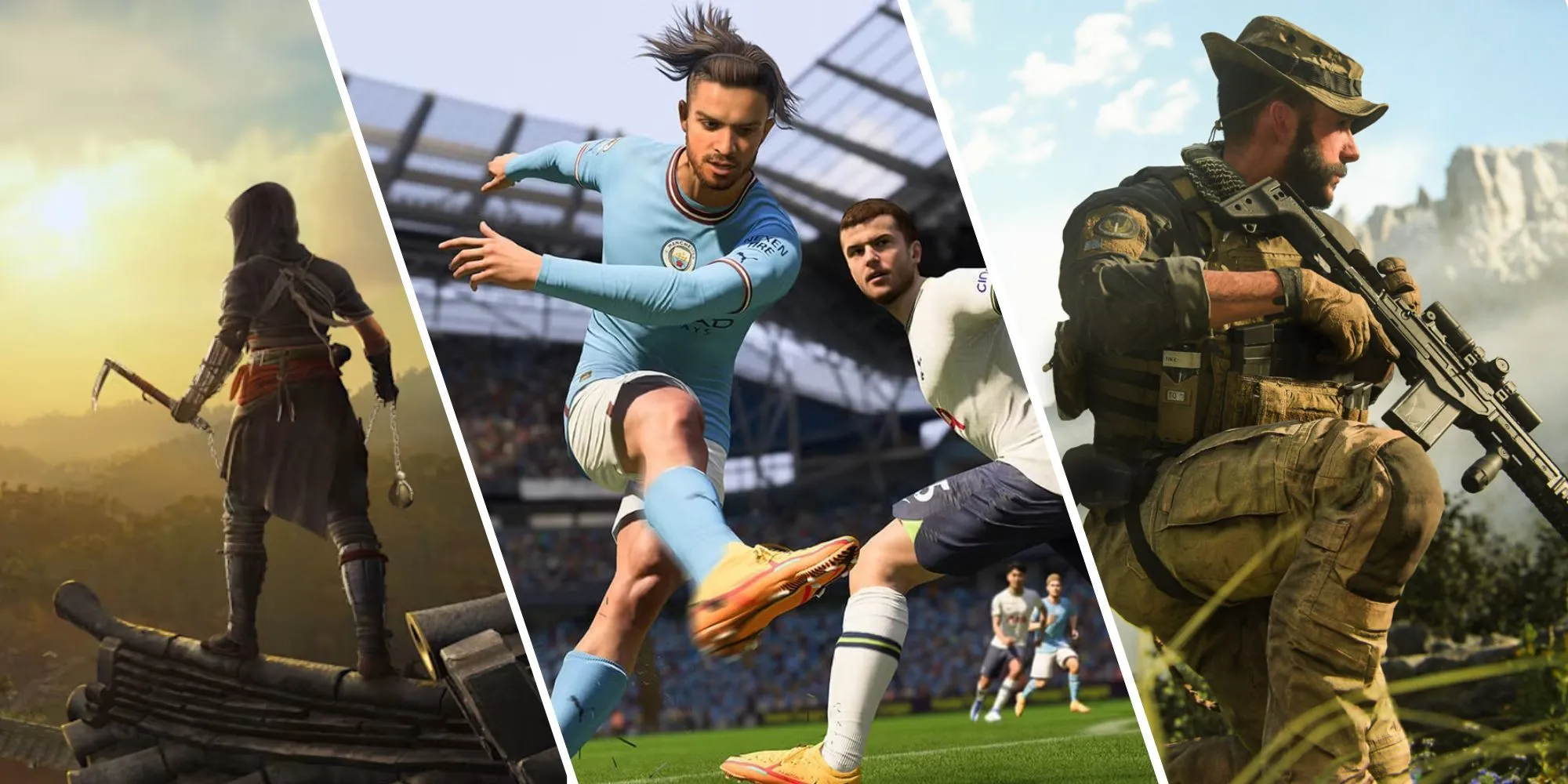 Hình ảnh minh họa cho sự lặp lại trong các tựa game AAA hàng năm