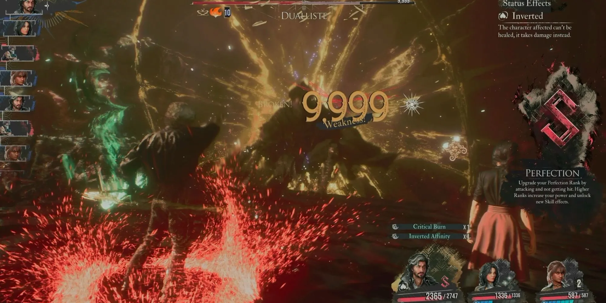 Hình ảnh nhân vật chính trong trận chiến game Clair Obscur Expedition 33