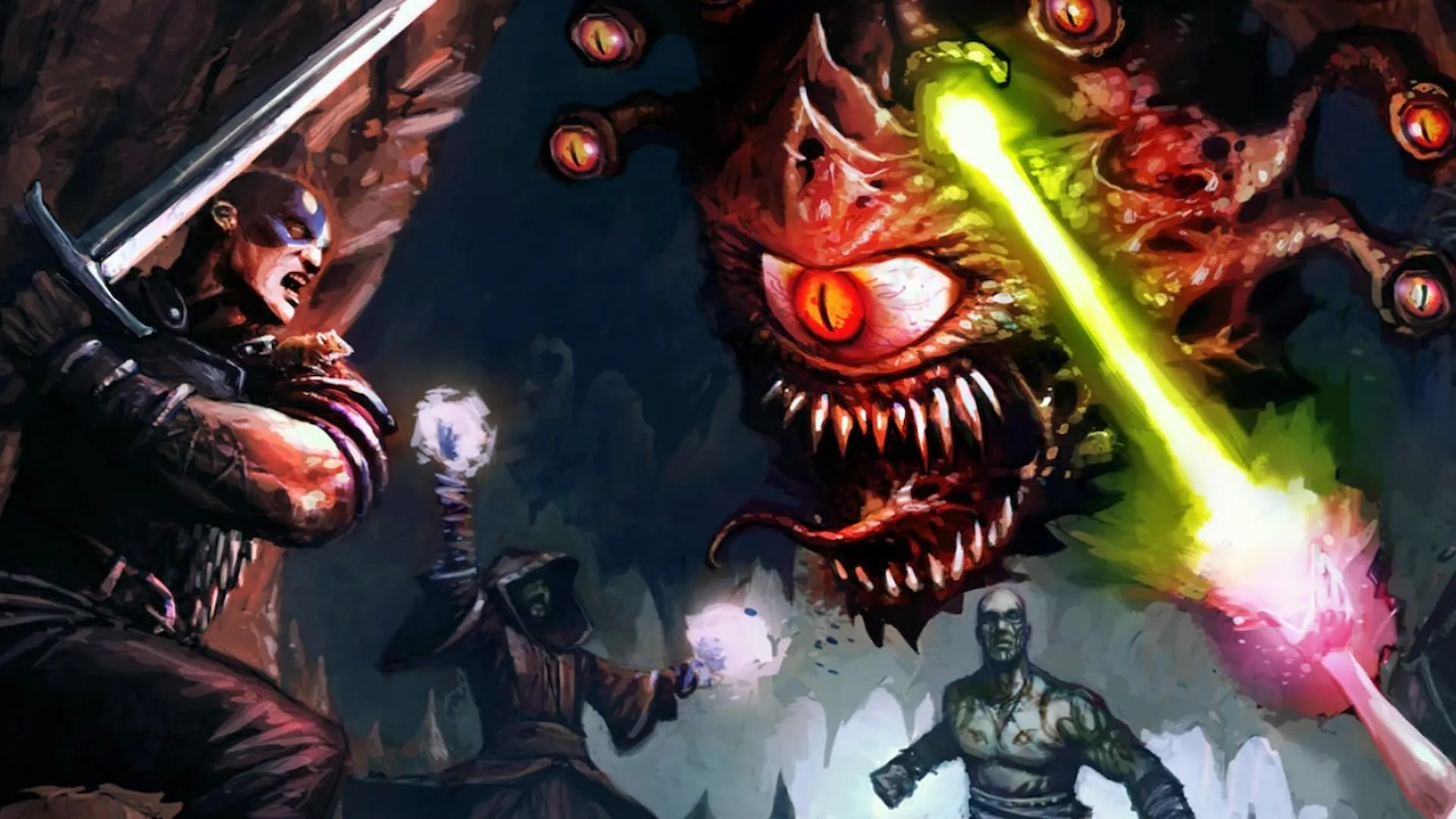 Hình ảnh nhân vật Minsc và Beholder trong Baldur's Gate 2, gợi nhớ di sản của dòng game Baldur's Gate mà Larian Studios đã tiếp nối với BG3.