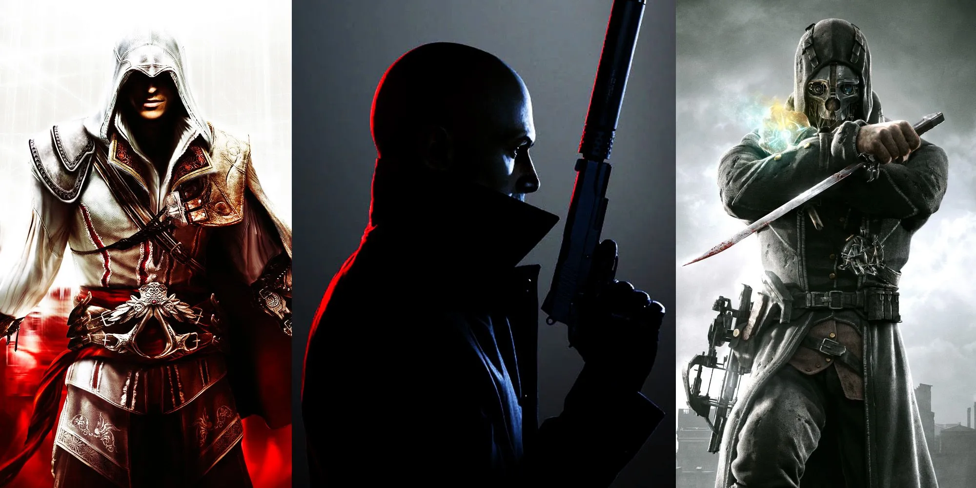 Hình ảnh nhân vật Naoe, sát thủ trong Assassin's Creed Shadows, đang ẩn mình hoặc thực hiện ám sát.