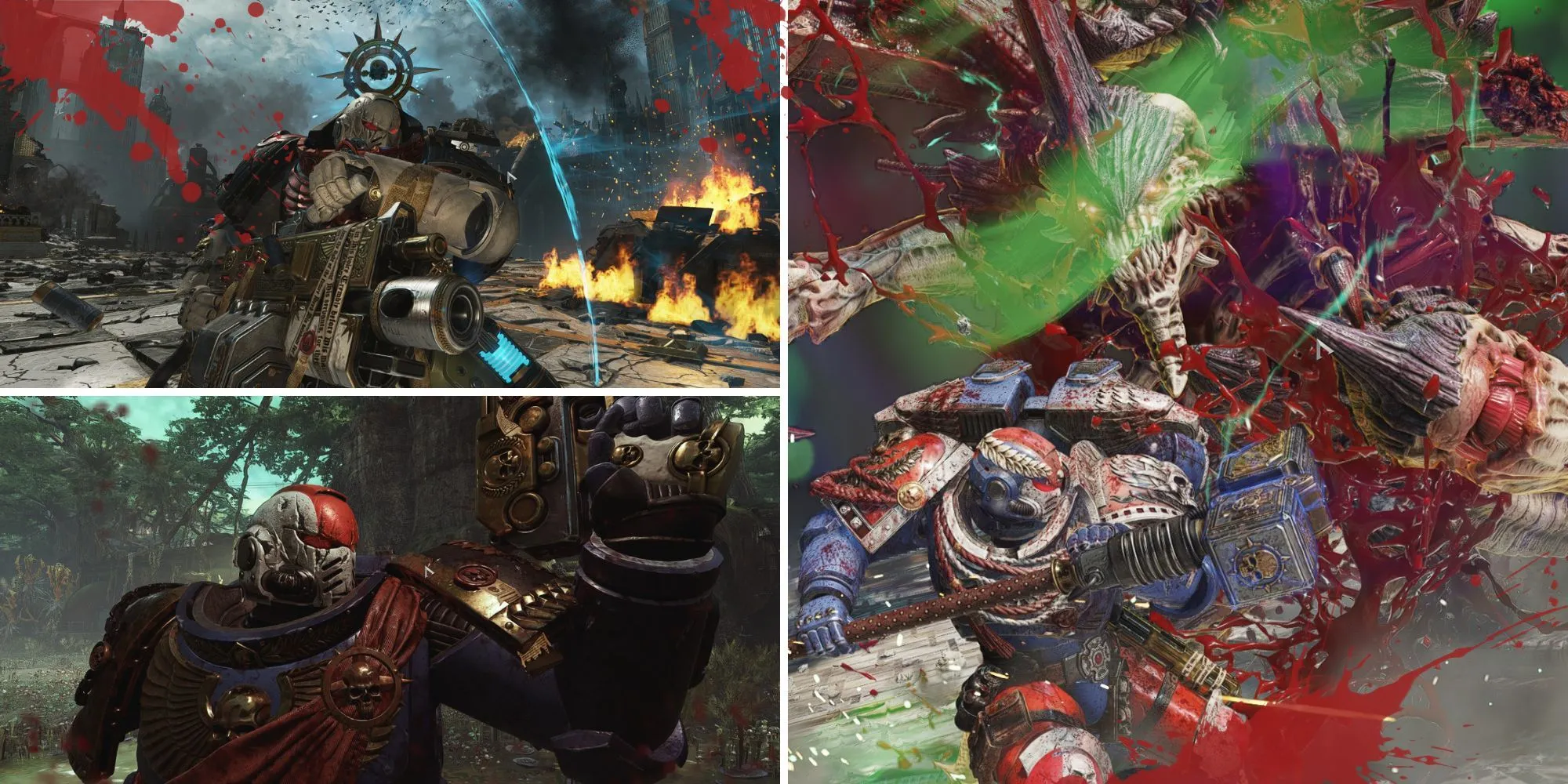 Hình ảnh quảng cáo hoặc mẹo chơi trong game Warhammer 40,000: Space Marine 2