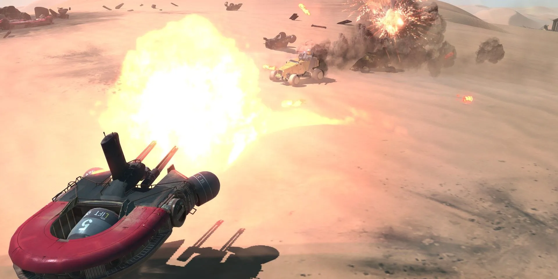 Homeworld Deserts of Kharak cinematic shot