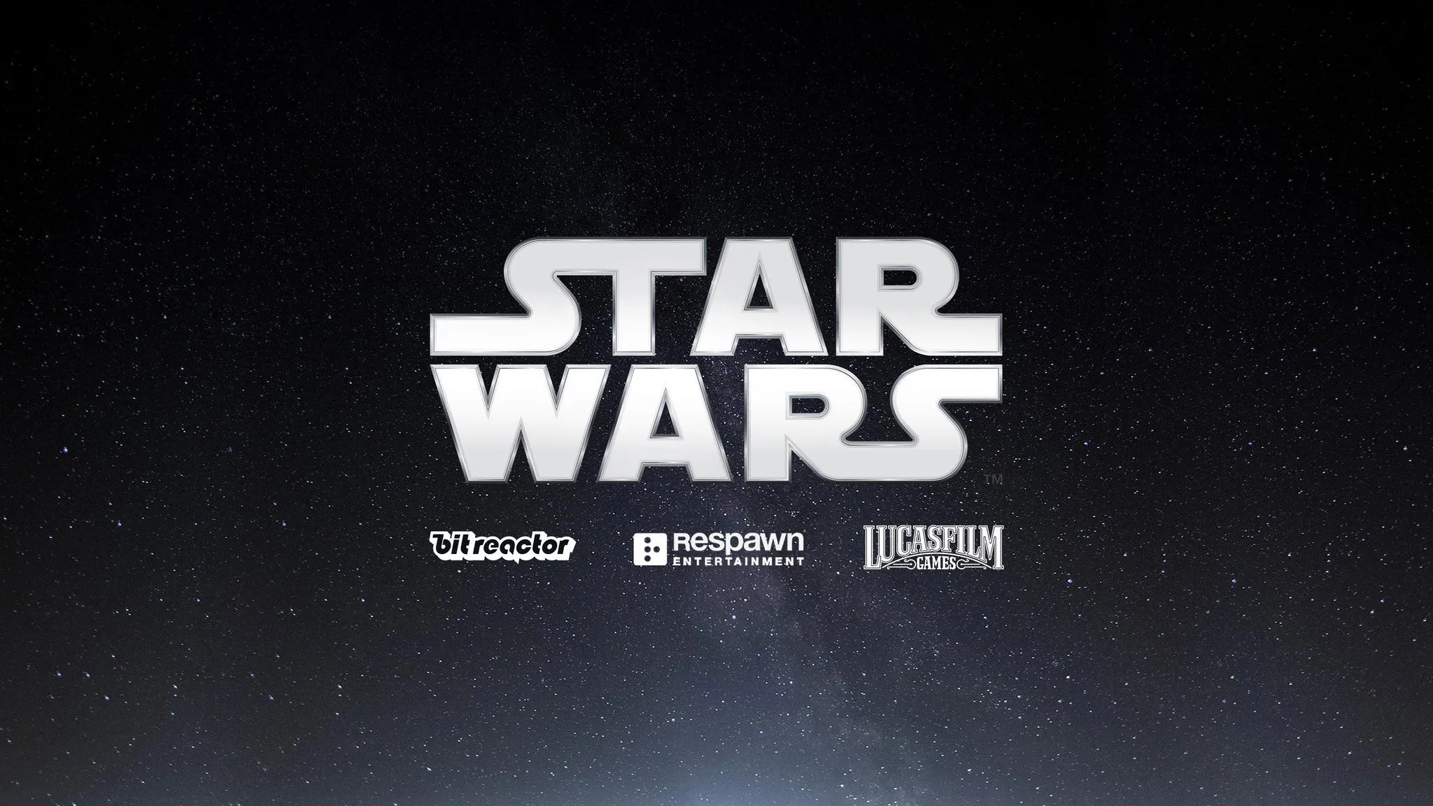 Logo của Star Wars, Lucasfilm Games, Respawn Entertainment và Bit Reactor