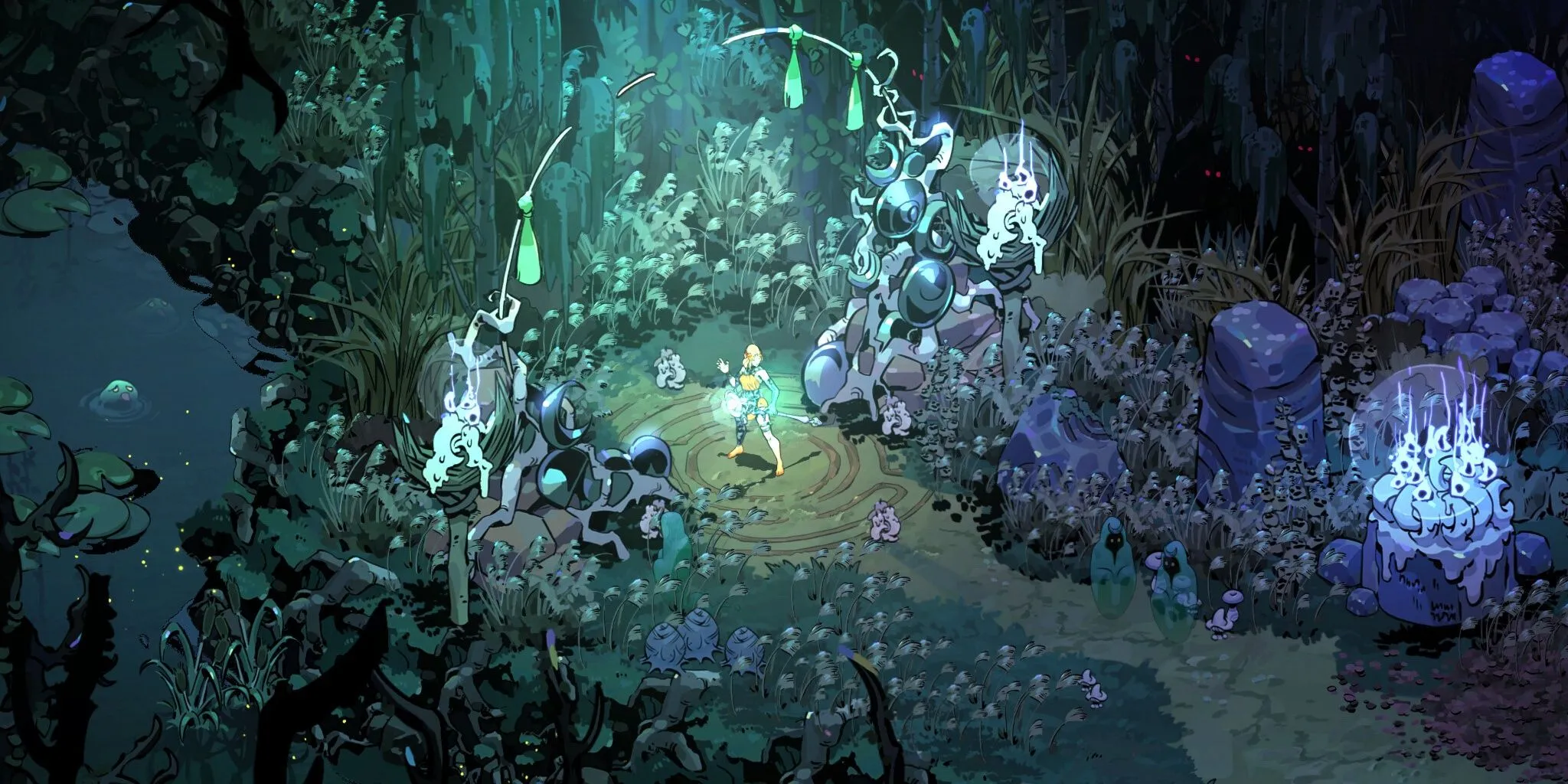 Melinoe enters Erebus in Hades 2