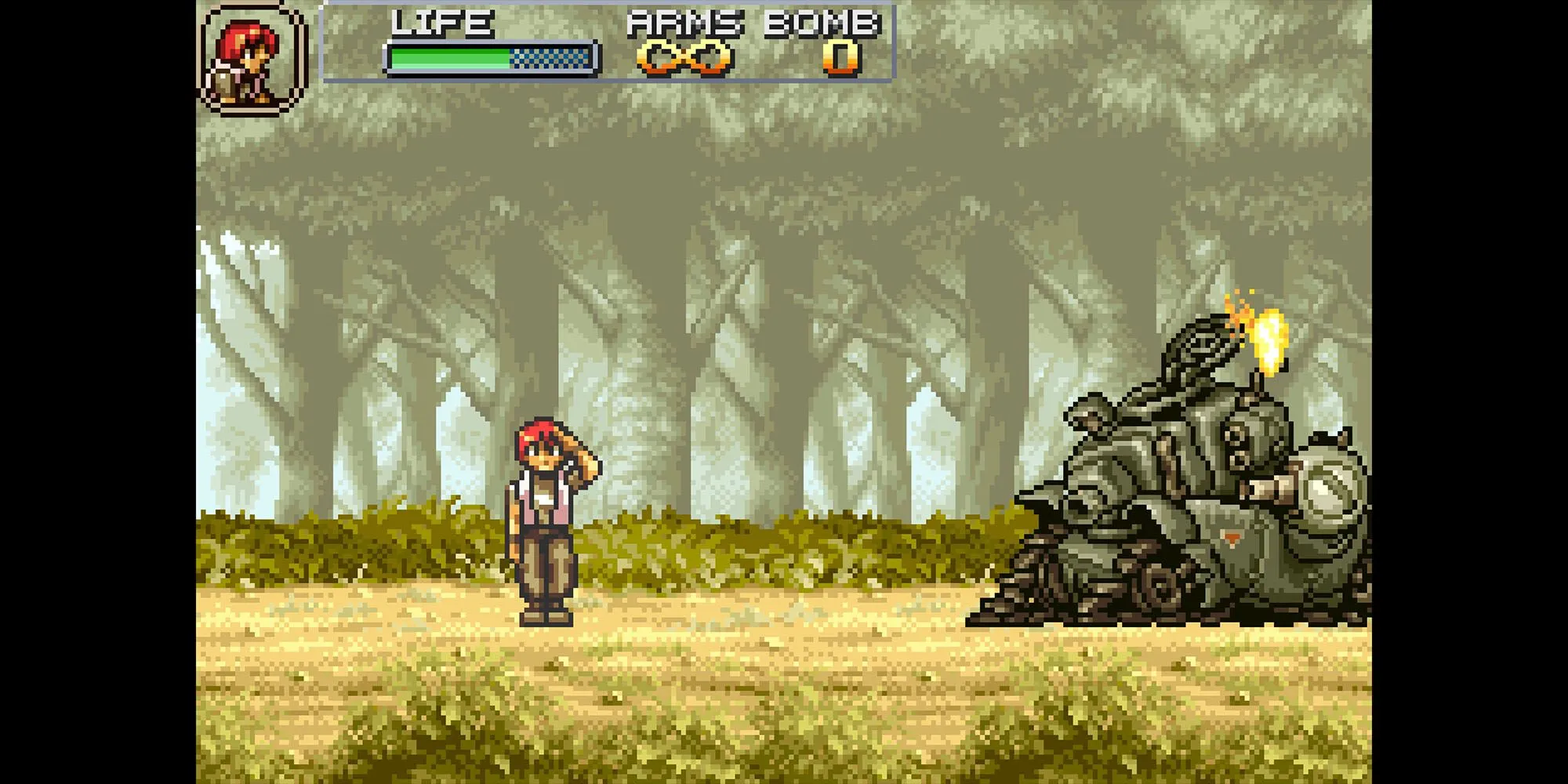 Metal Slug Advance GBA