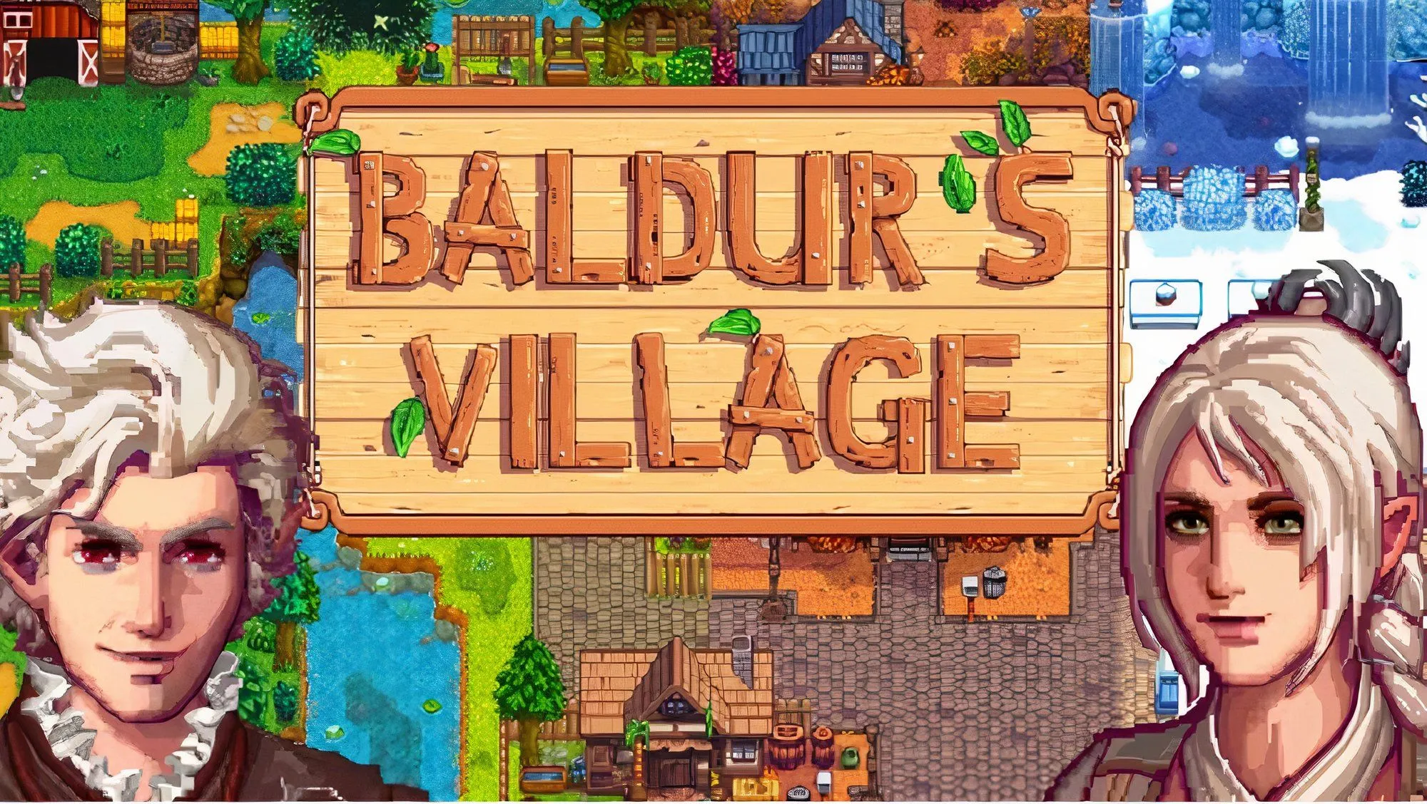 Mô tả một mod làng trong Baldur's Gate 3, thể hiện sự hỗ trợ cộng đồng modding của Larian Studios.