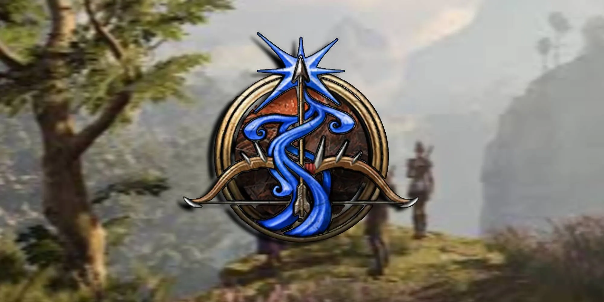 Một Fighter thuộc subclass Arcane Archer bắn mũi tên phép thuật trong Baldur's Gate 3.