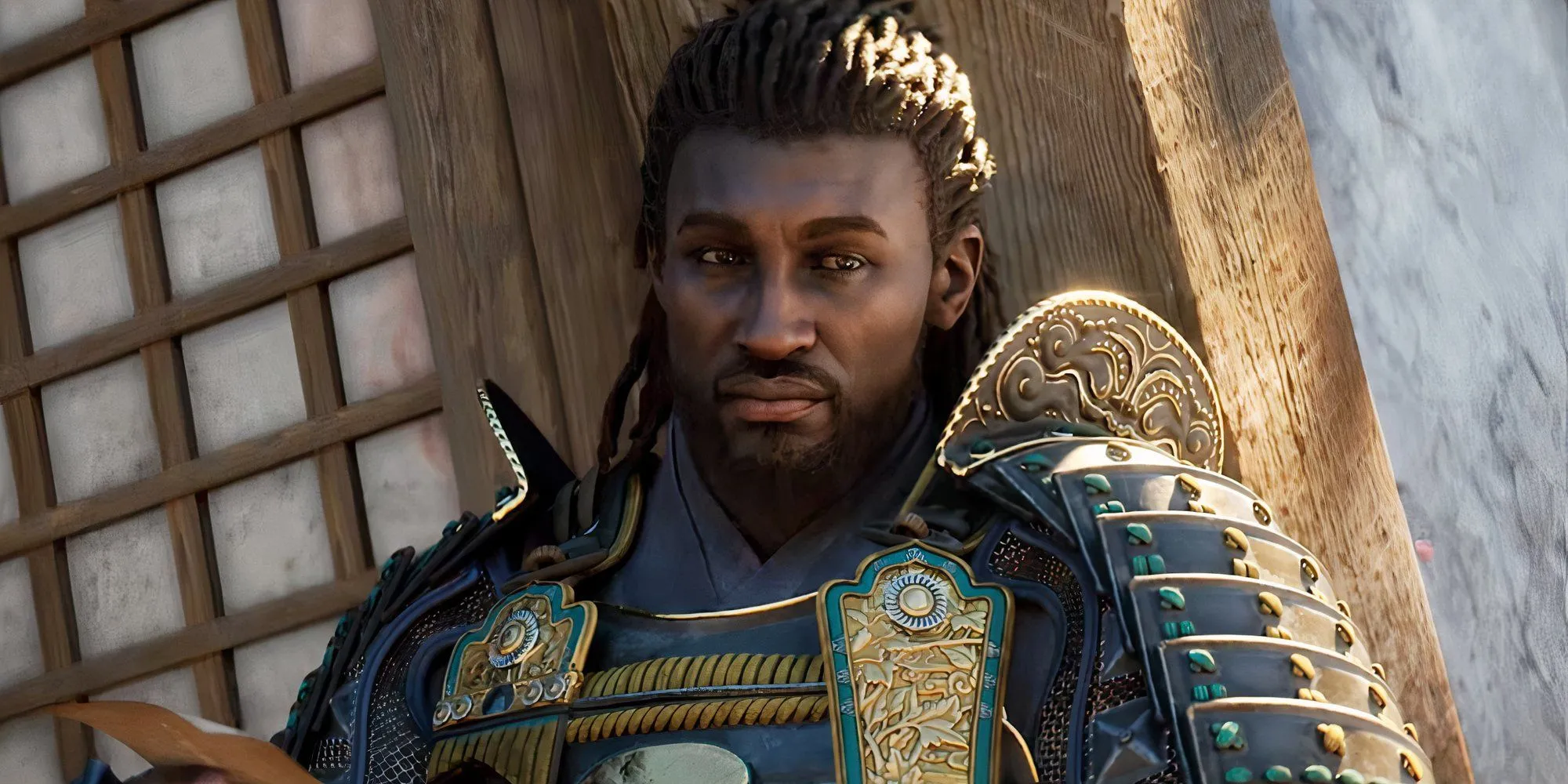 Naoe và Yasuke, hai nhân vật chính của Assassin's Creed Shadows, trong một hình ảnh nghệ thuật