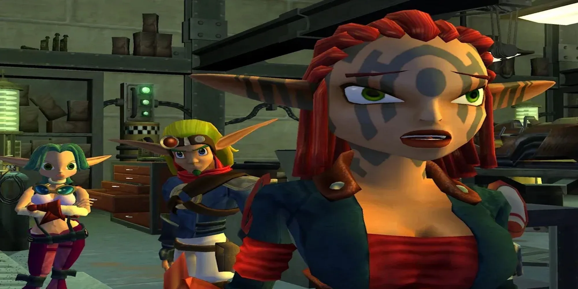 Nhân vật chính Jak và Daxter trong game Jak 2