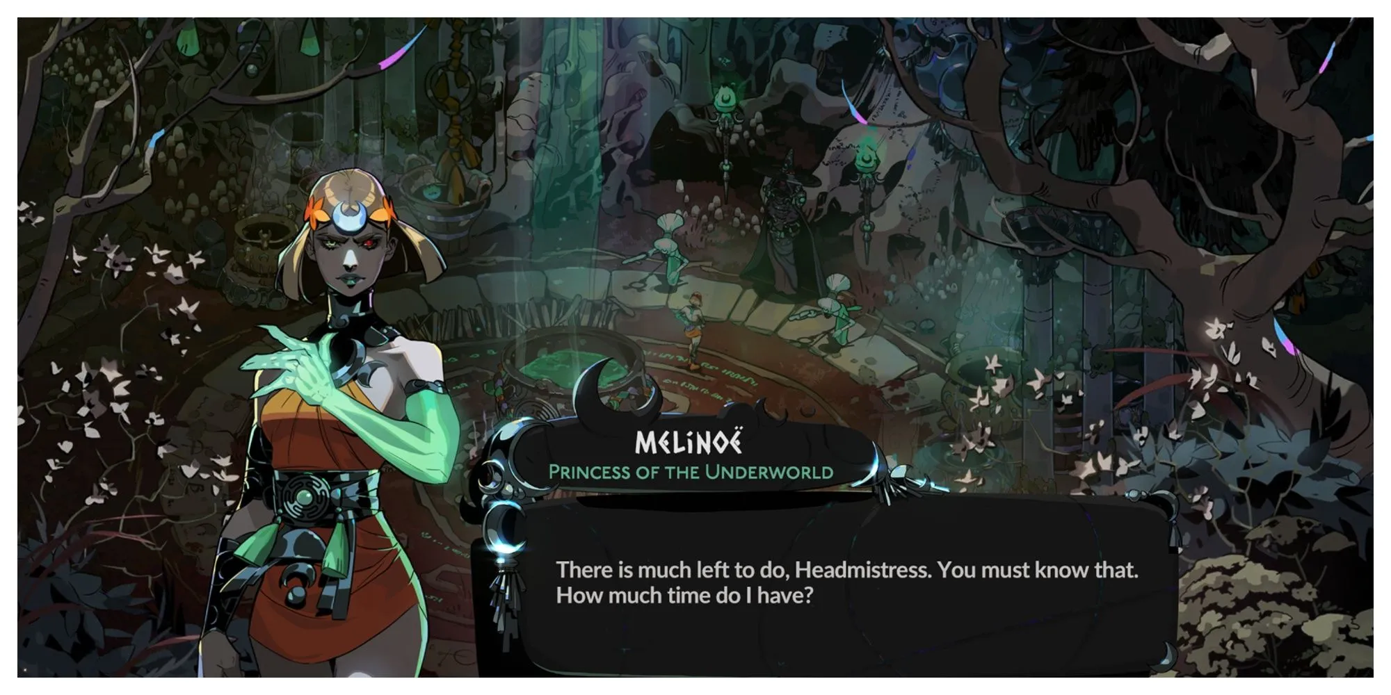 Nhân vật Melinoe chiến đấu trong Hades II, game roguelike hành động cho Switch/Switch 2