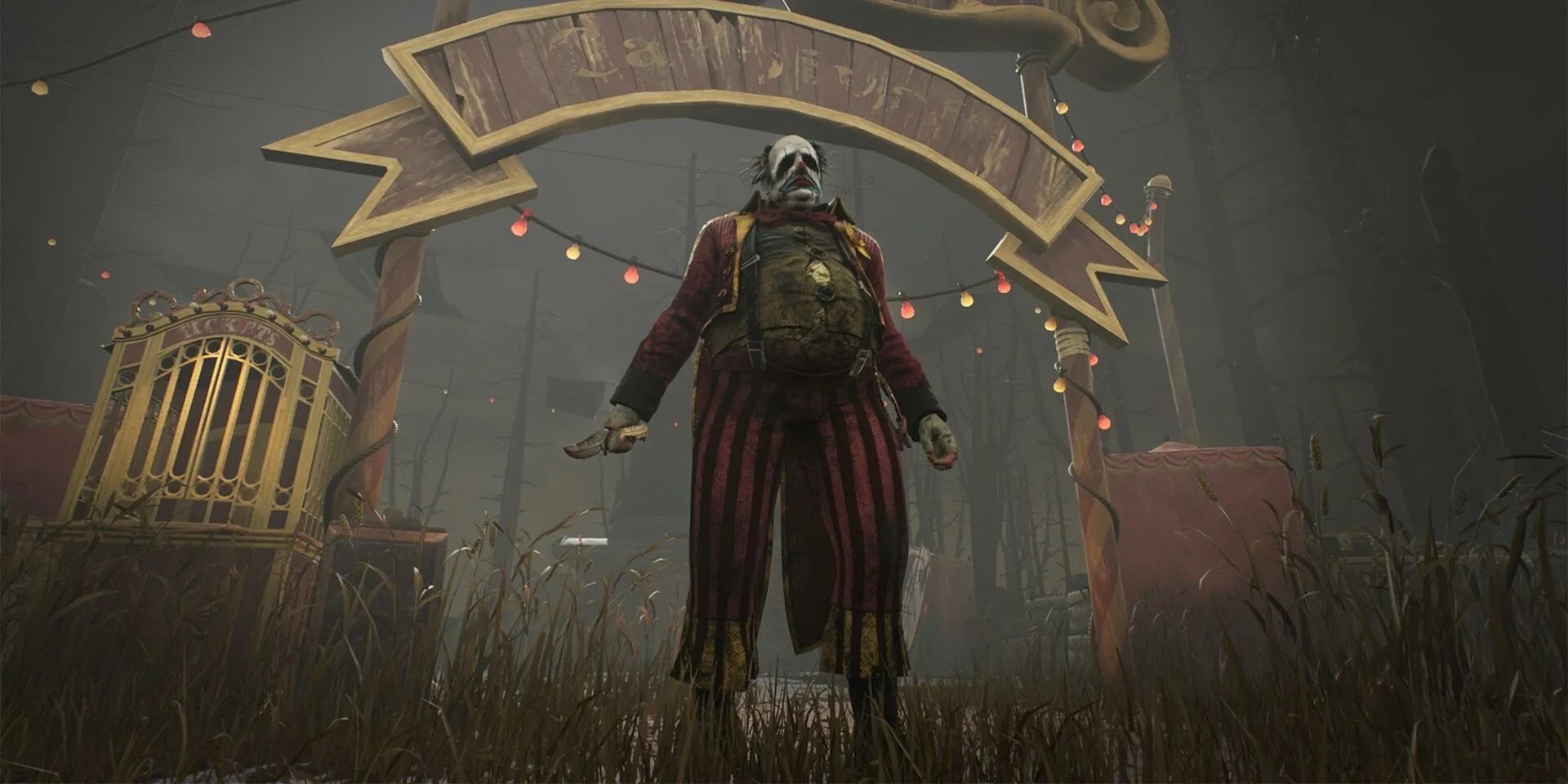 Nhân vật sát nhân The Clown với vẻ ngoài rùng rợn trong Dead by Daylight