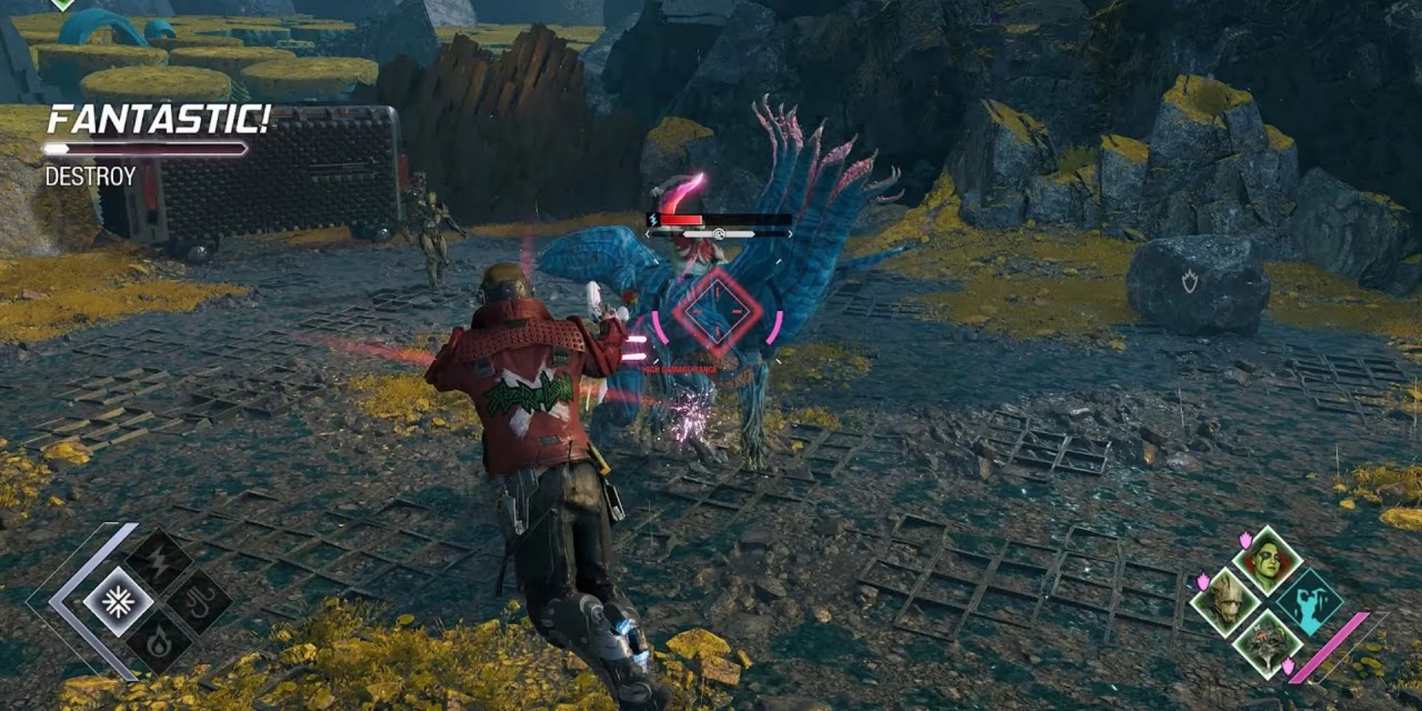 Nhân vật Star-Lord trong game phiêu lưu hành động Marvel's Guardians of the Galaxy