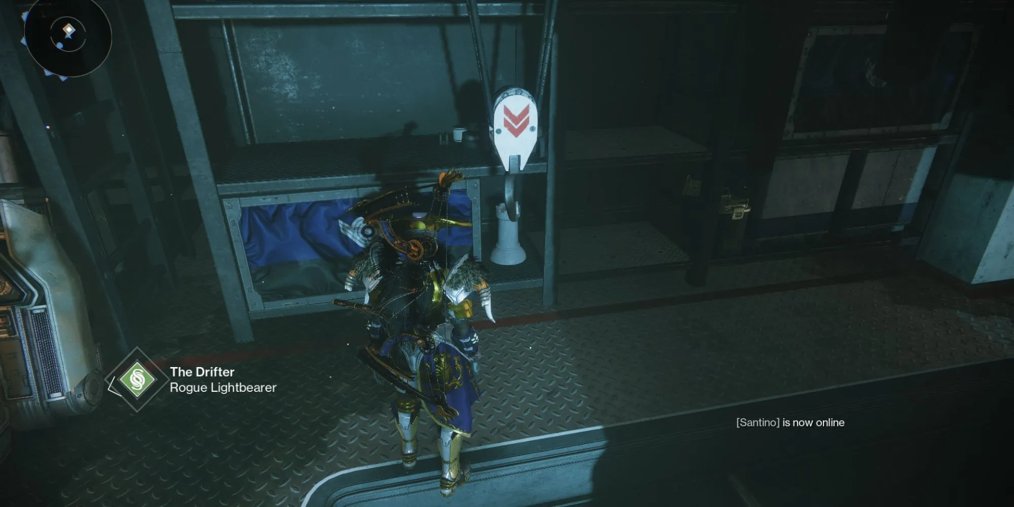 Quân cờ bí ẩn trên kệ sách trong văn phòng của Zavala ở Tháp Destiny 2