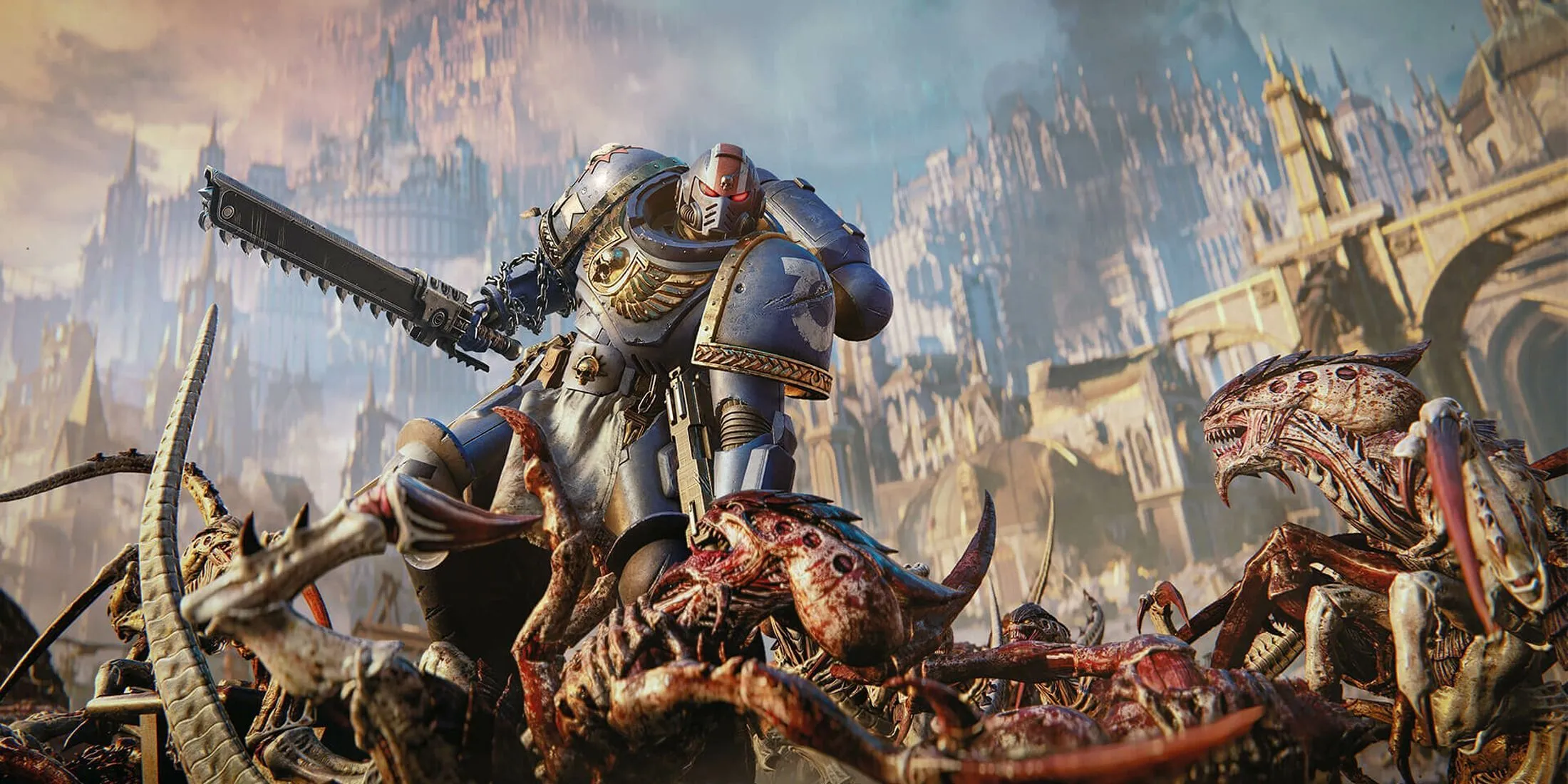 Space Marines chống lại binh đoàn Tyranid trong một trận chiến khốc liệt