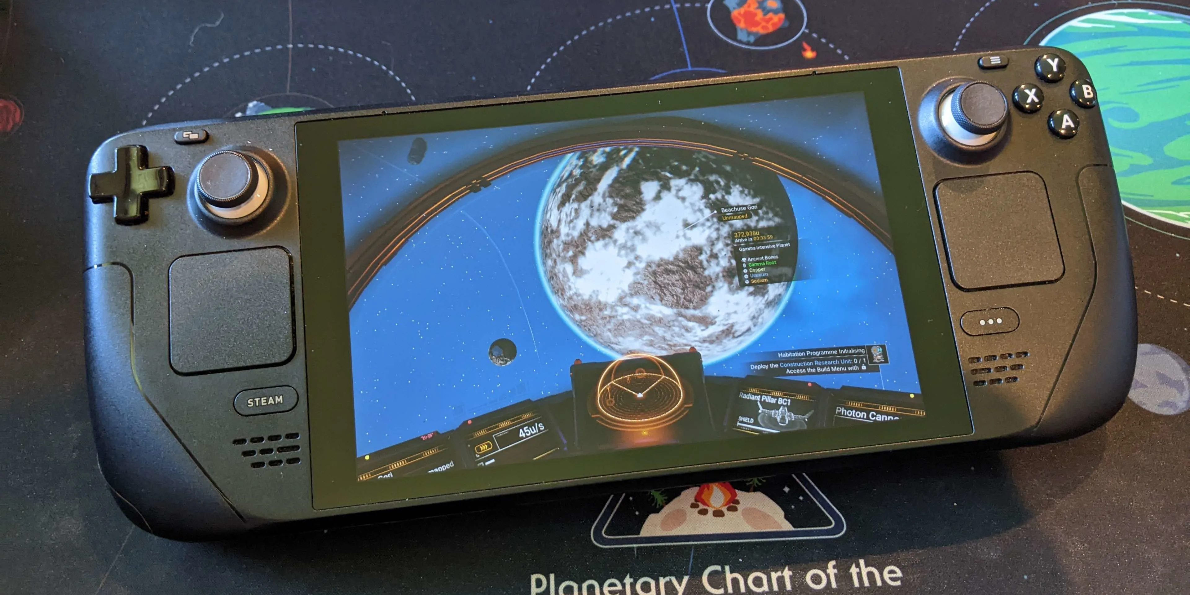 Steam Deck chạy game No Man's Sky