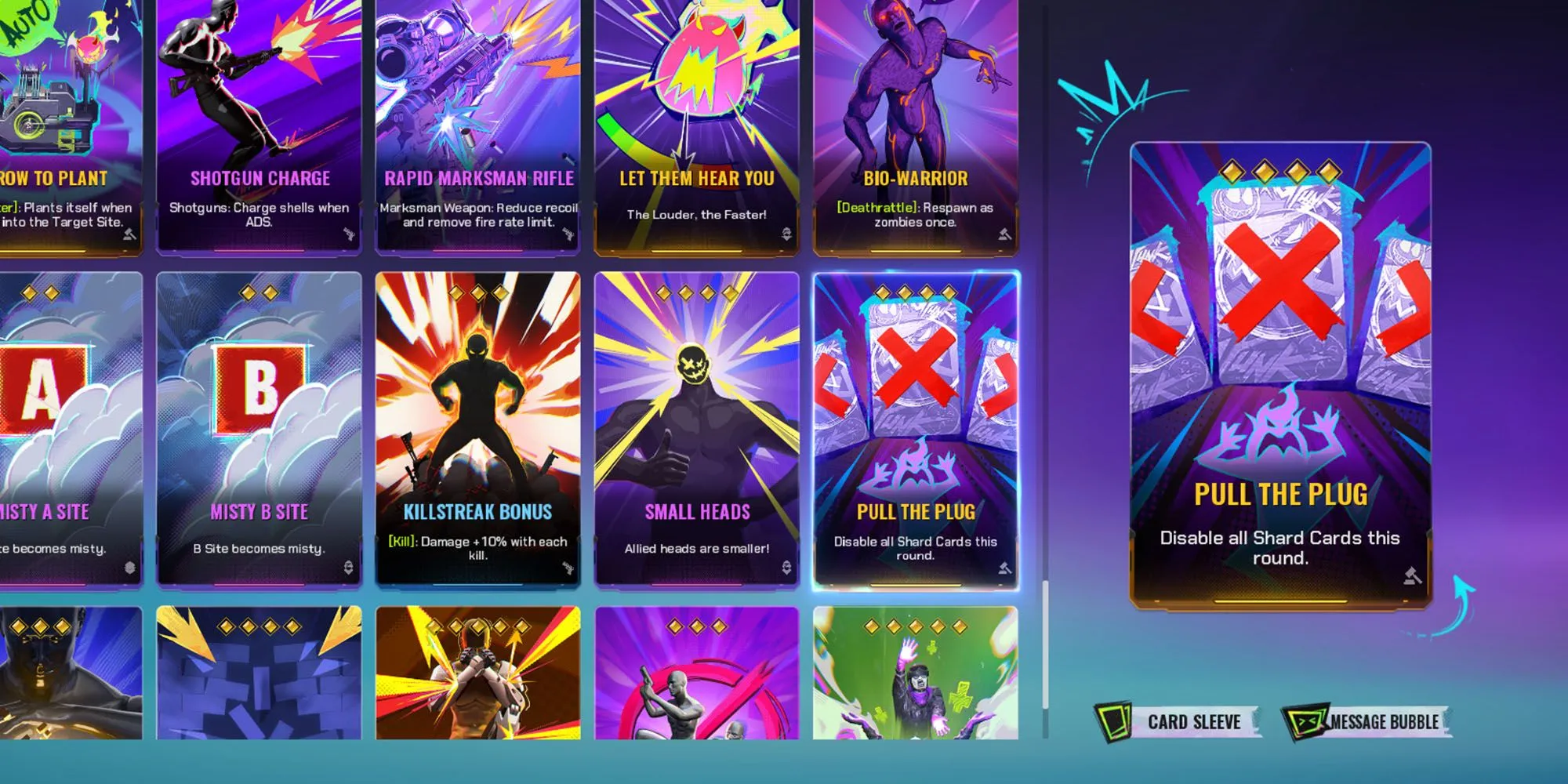 Thẻ bài Pull The Plug trong FragPunk vô hiệu hóa tất cả các thẻ bài Shard Card trong một vòng đấu