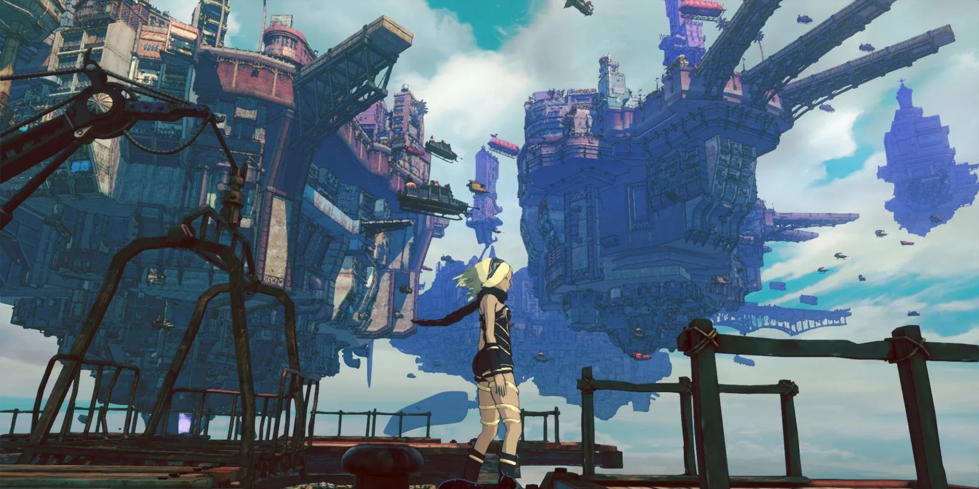 Thế giới các hòn đảo bay lơ lửng độc đáo trong Gravity Rush 2