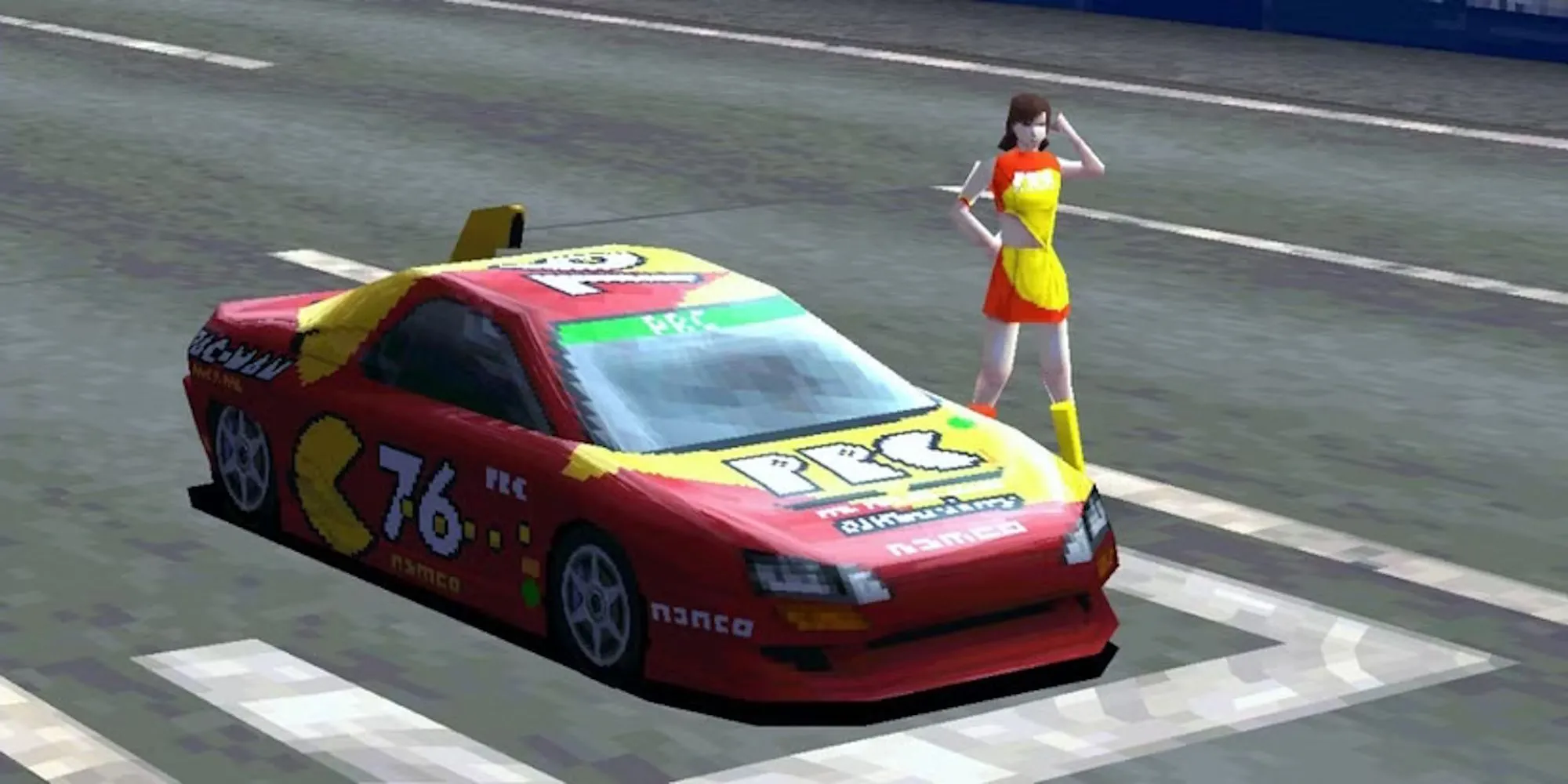 Xe đua trong game Ridge Racer Type 4 trên PS1 từ IGDB