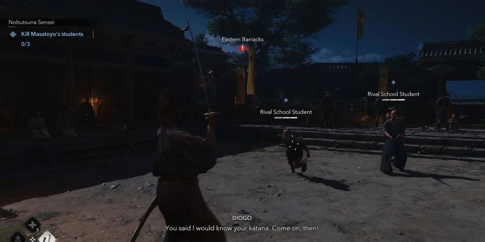 Yasuke đối mặt với nhiều kẻ địch trong Assassin's Creed Shadows
