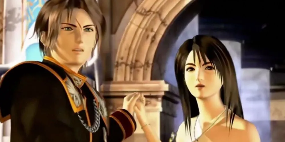 Cặp đôi Rinoa và Squall trong Final Fantasy 8