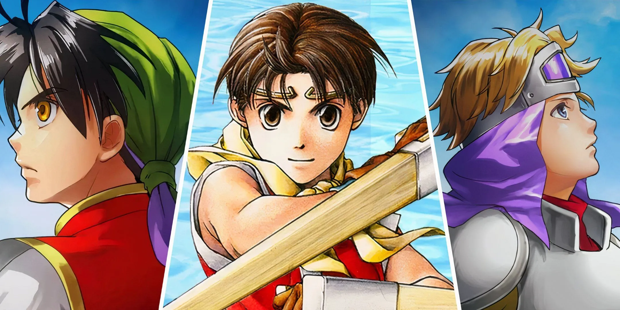 Hình ảnh minh họa Suikoden 1 và 2 HD Remaster, game JRPG nổi tiếng với đồ họa 2D