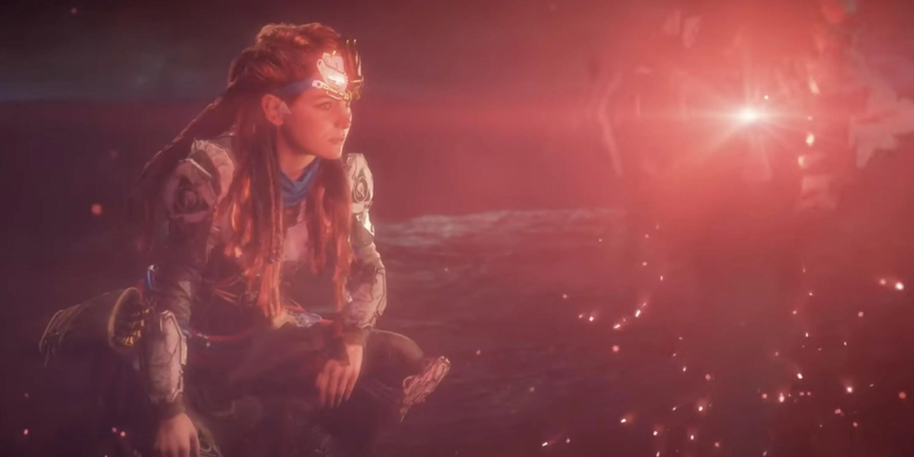 Aloy nói chuyện với HADES trong Horizon Zero Dawn, khoảnh khắc đối đầu với AI định mệnh
