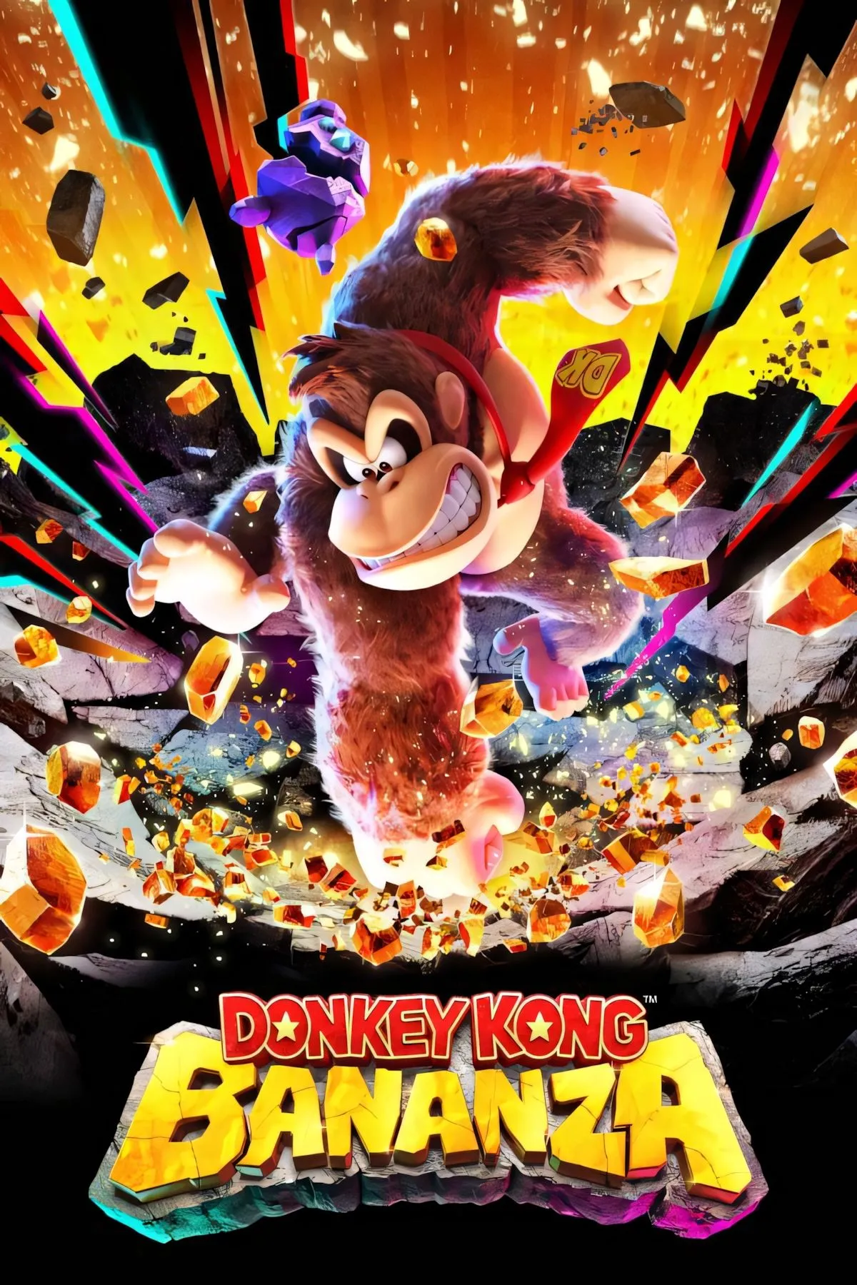 Ảnh bìa chính hoặc logo game Donkey Kong Bananza
