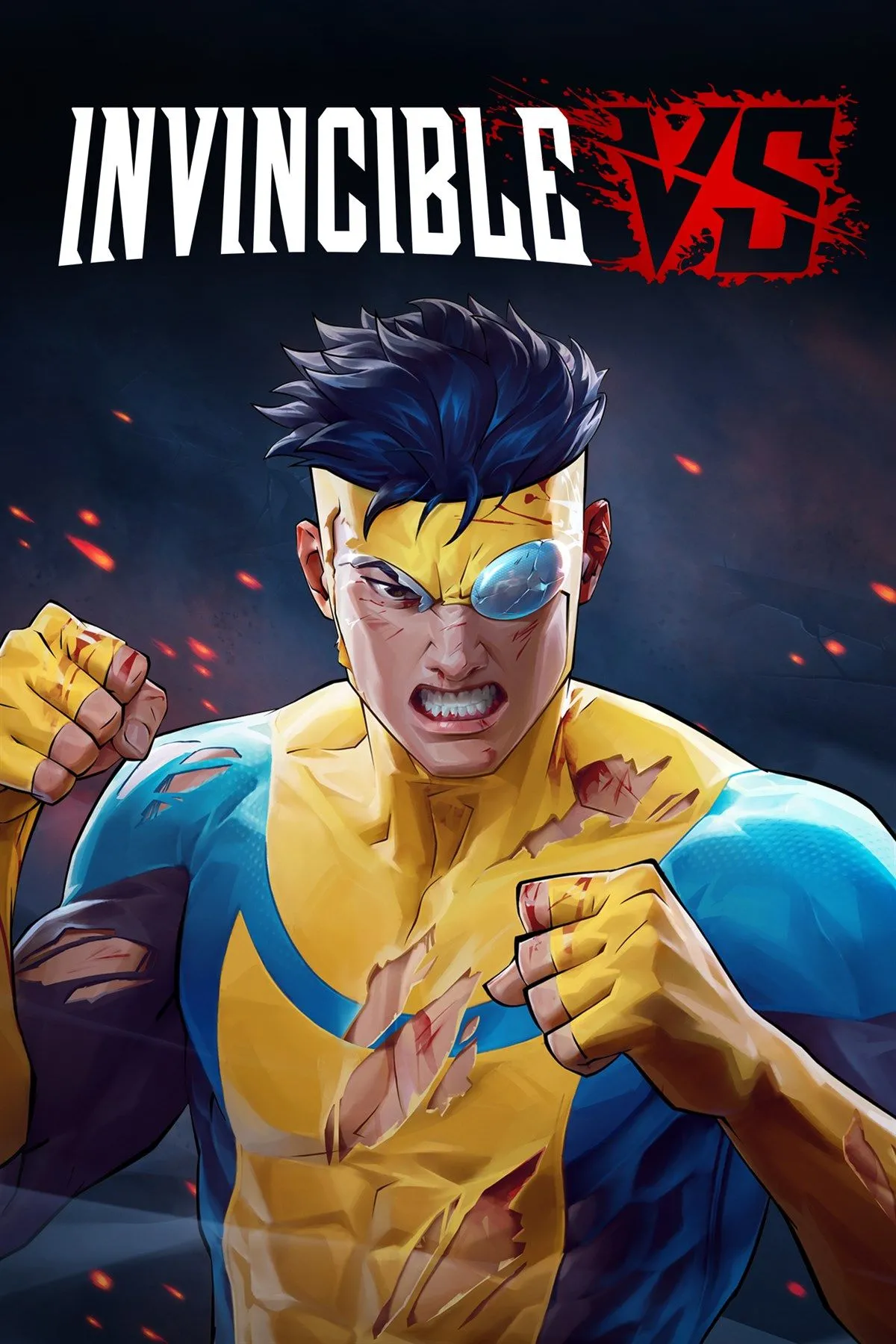 Ảnh bìa game Invincible Vs với các nhân vật quen thuộc