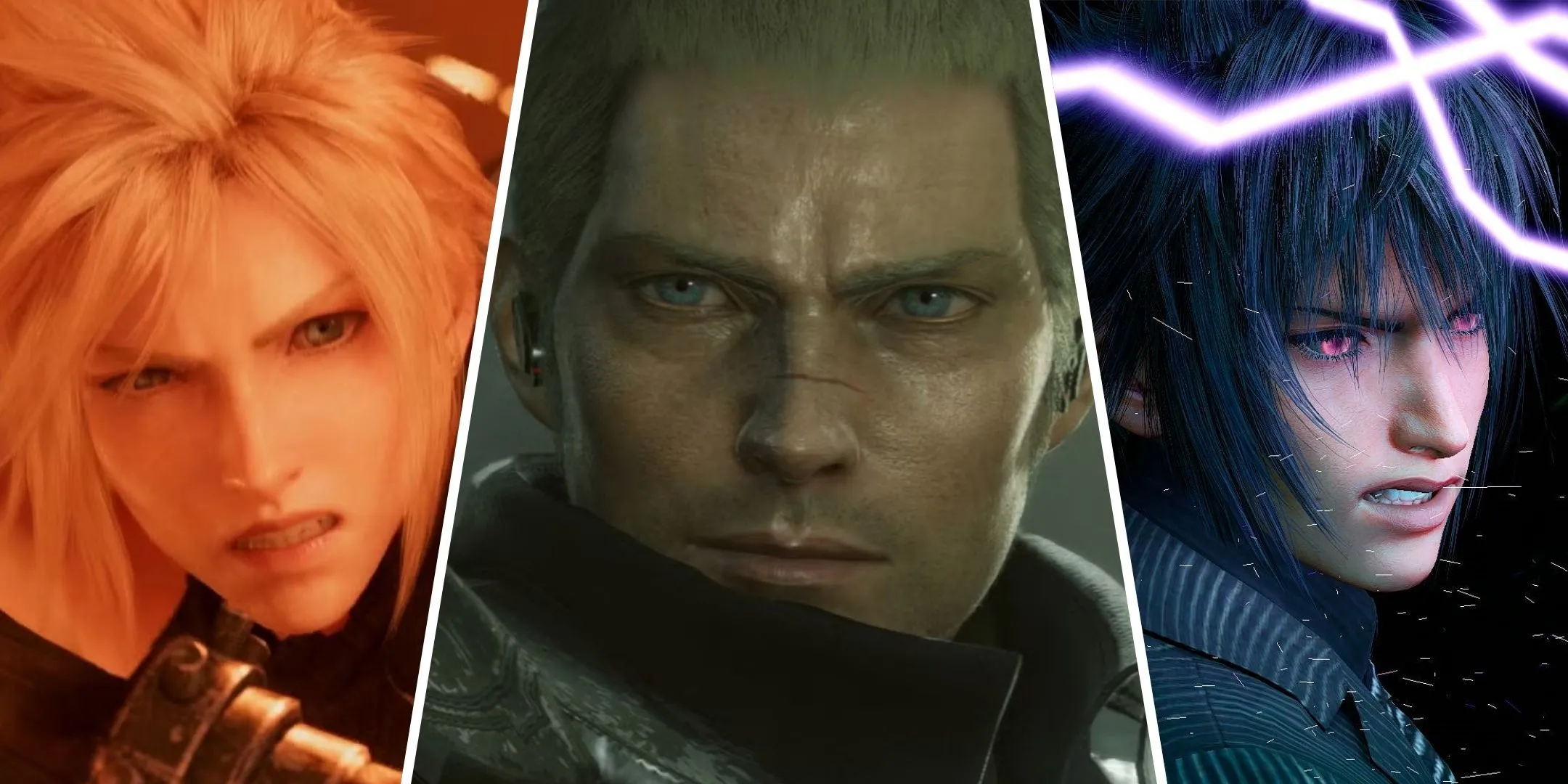 Ba nhân vật Final Fantasy điển hình là Cloud Strife, Jack Garland và Noctis Lucis Caelum đại diện cho những anh hùng không lo lắng về tiền thuê nhà