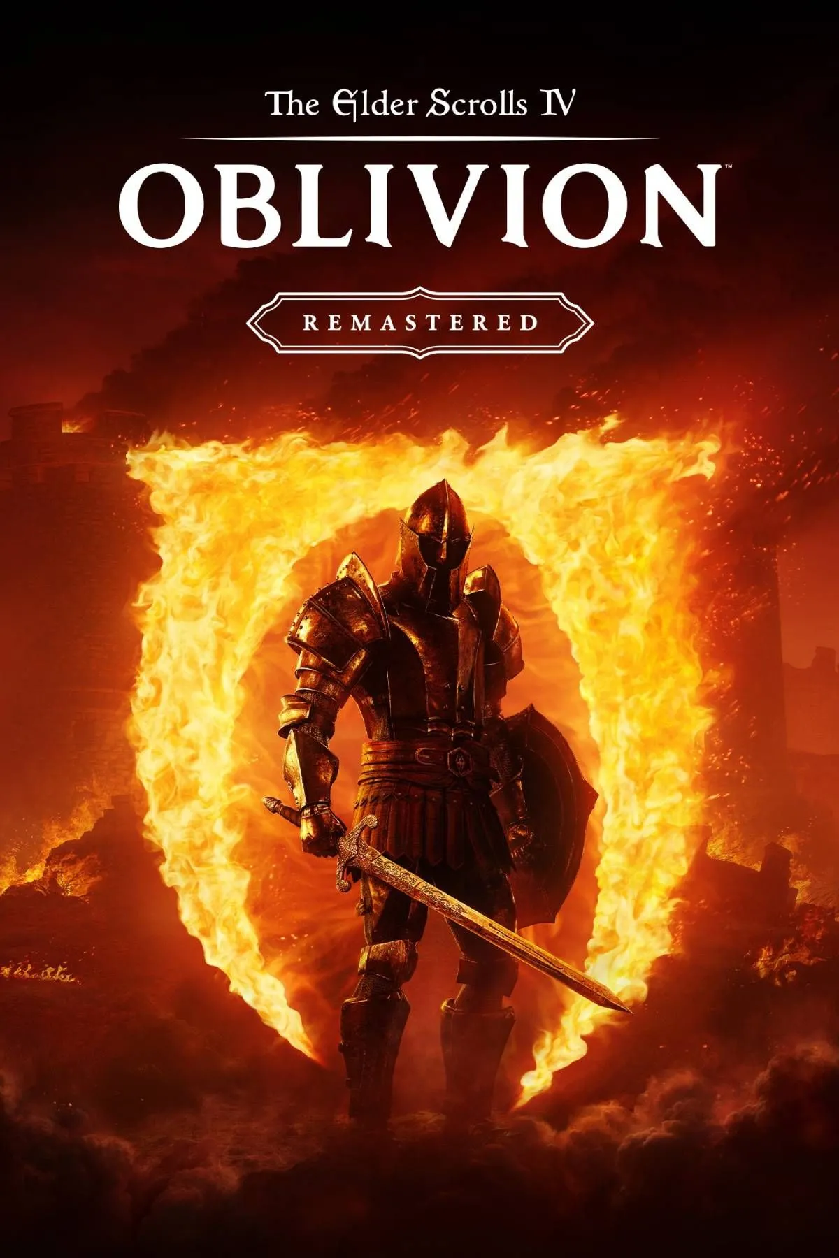 Bìa game The Elder Scrolls IV Oblivion Remastered với đồ họa được nâng cấp