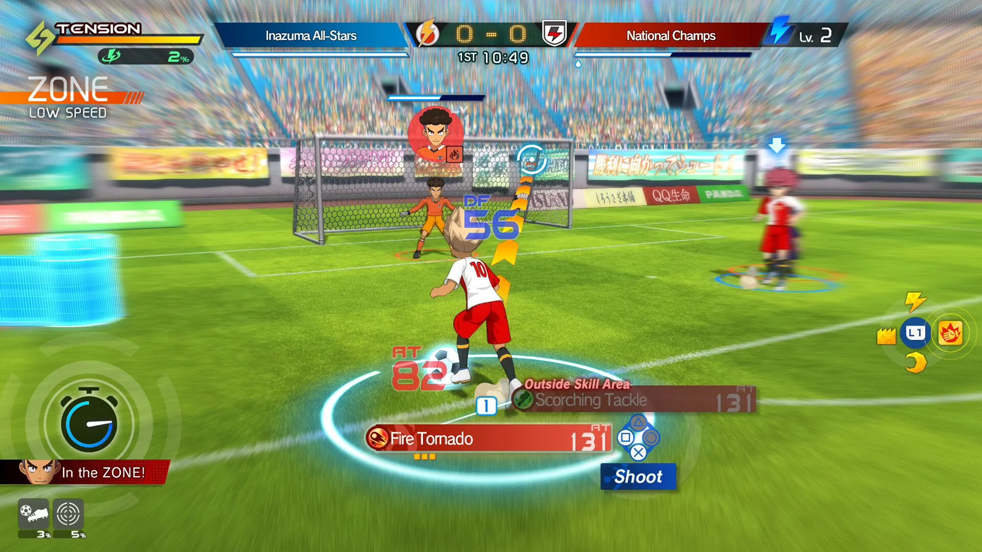Các chế độ chơi đa dạng trong Inazuma Eleven Victory Road với đồ họa anime