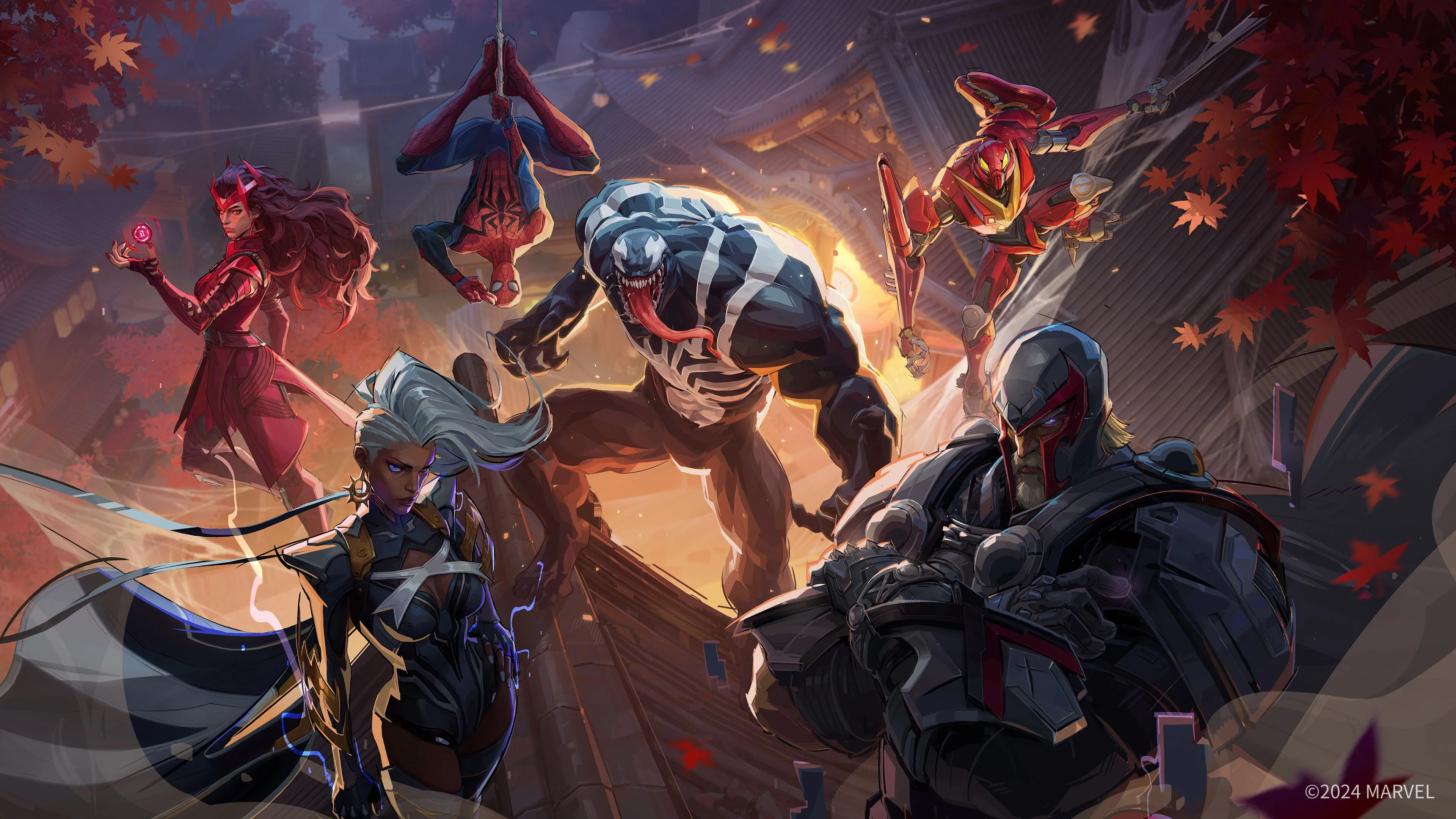 Các nhân vật trong game bắn súng đồng đội Marvel Rivals