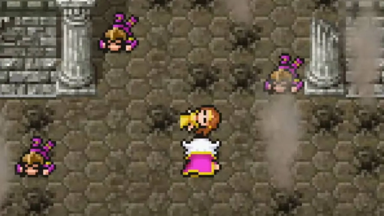 Cái chết của Anna, con gái của Tellah, trong Final Fantasy IV