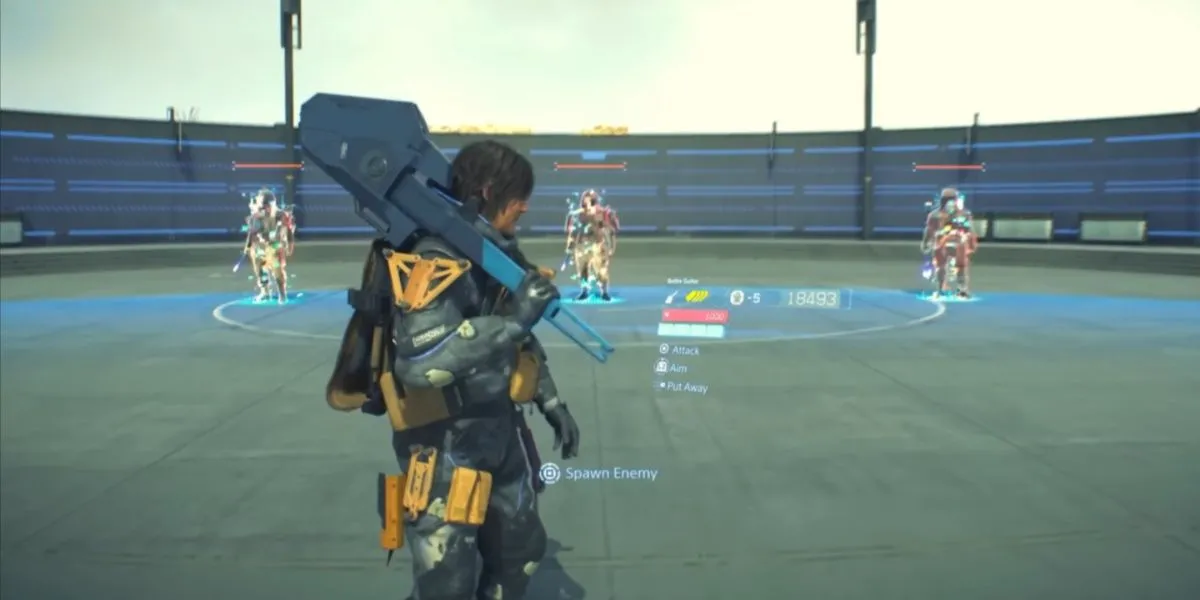 Đàn guitar chiến đấu trong Death Stranding 2 On the Beach